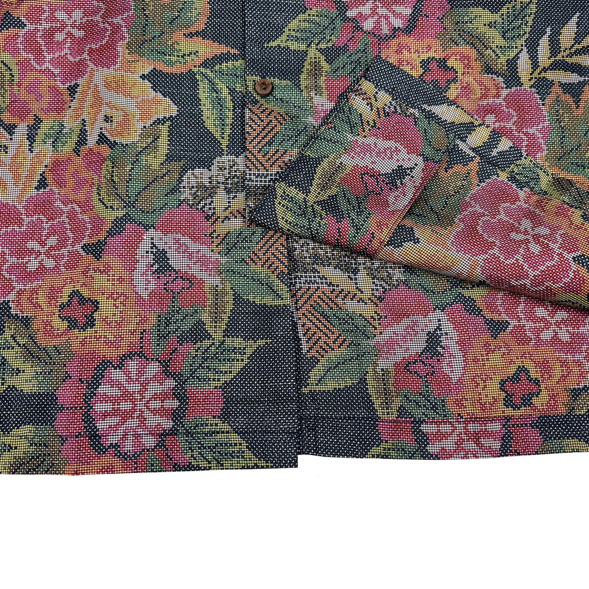 着物アロハシャツ メンズ L AHVN-L337-5