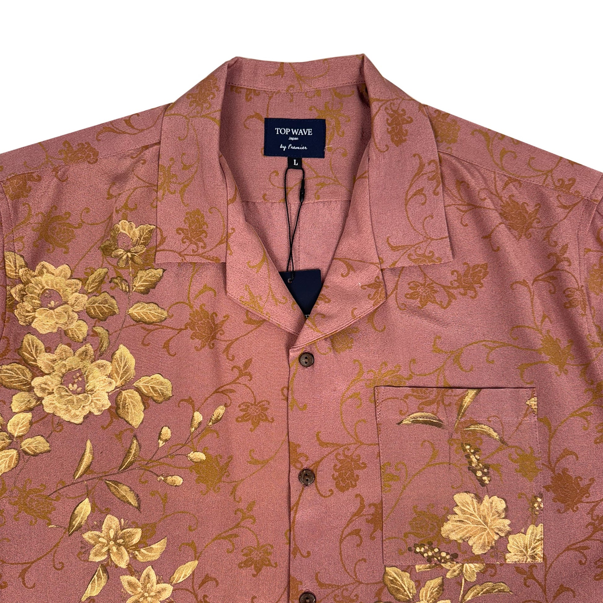 着物アロハシャツ メンズ L AHVN-L339-3