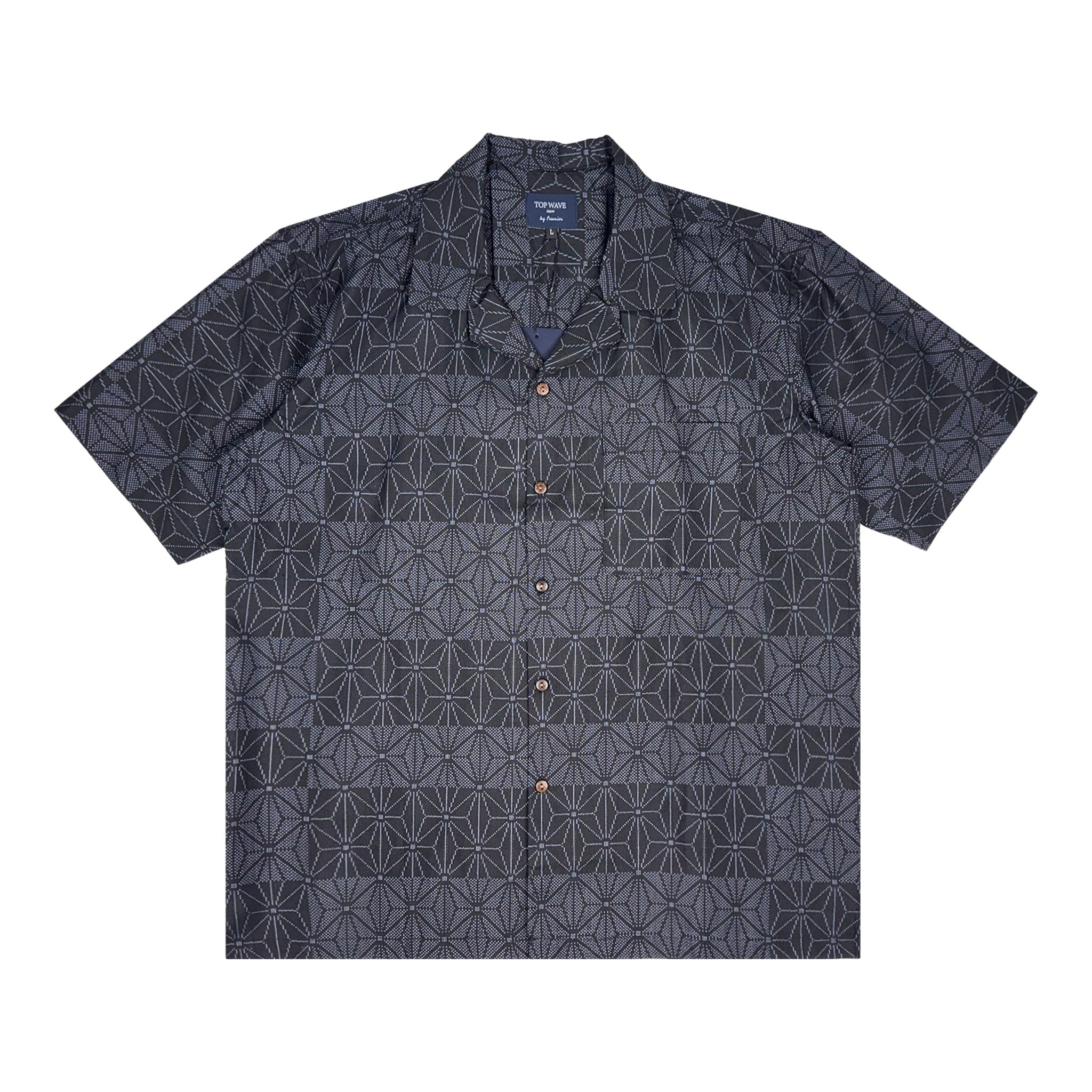 着物アロハシャツ メンズ L AHVN-L342-zoom-1