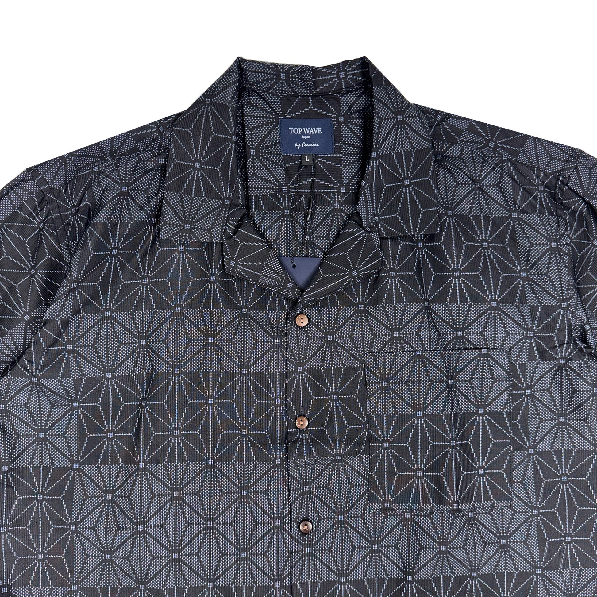 着物アロハシャツ メンズ L AHVN-L342-3