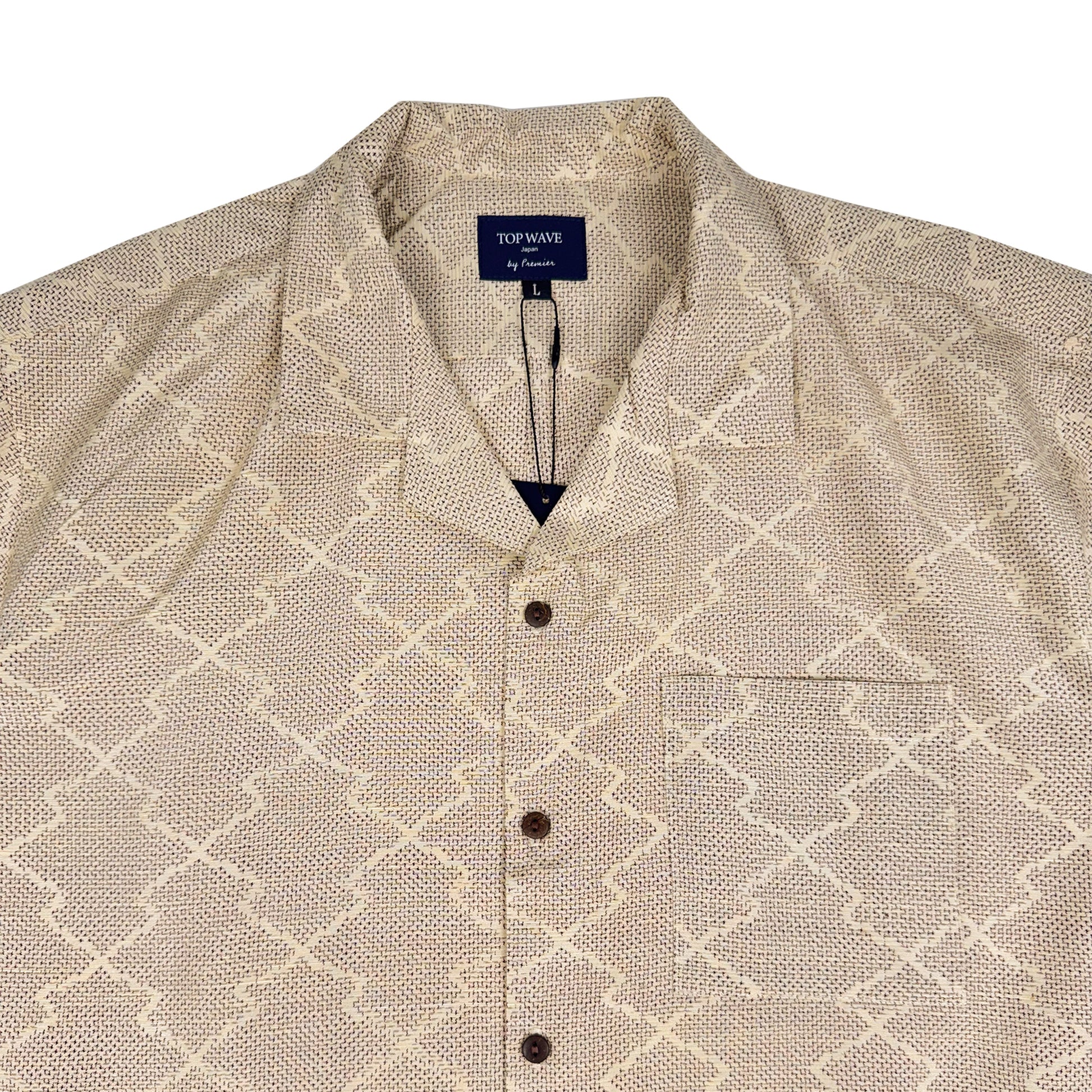 着物アロハシャツ メンズ L AHVN-L345-3