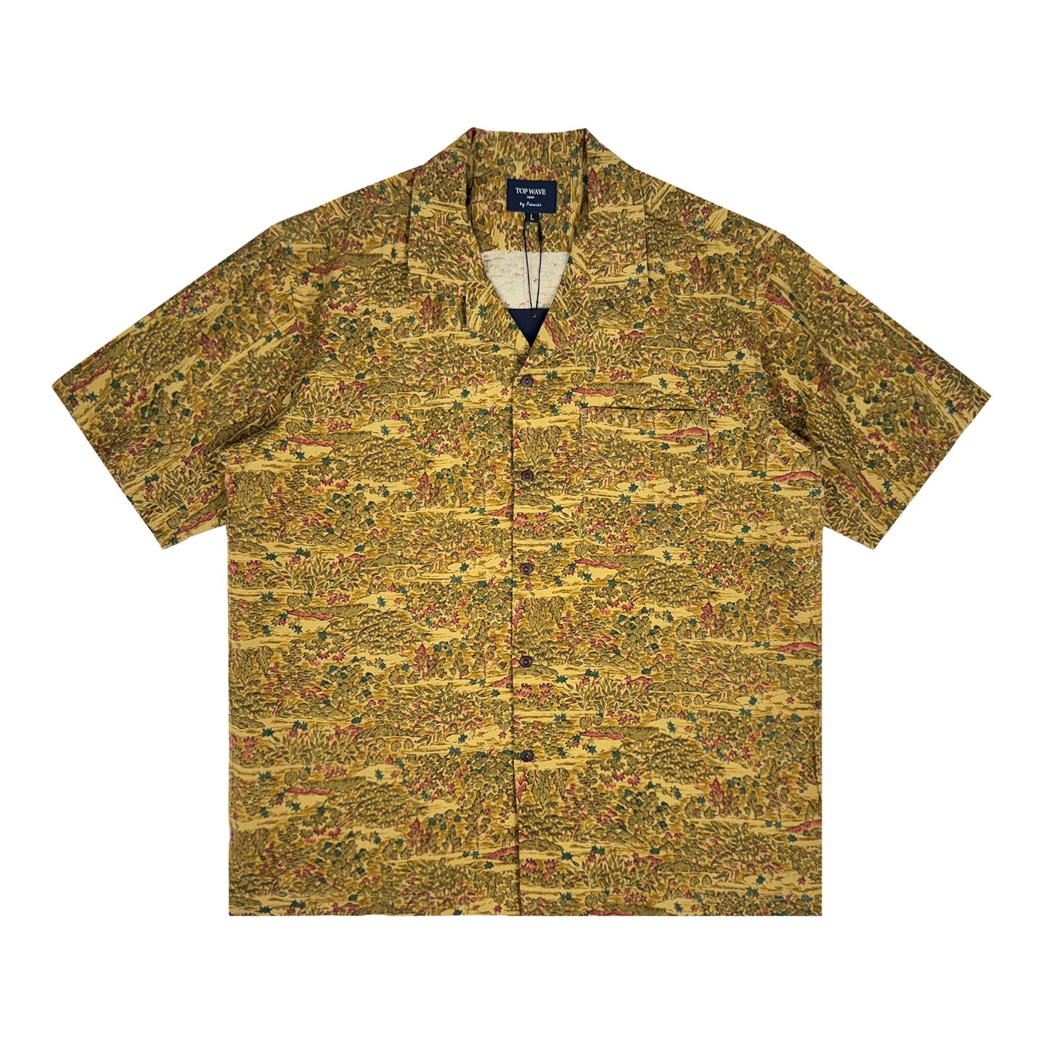 着物アロハシャツ メンズ L AHVN-L347-zoom-1