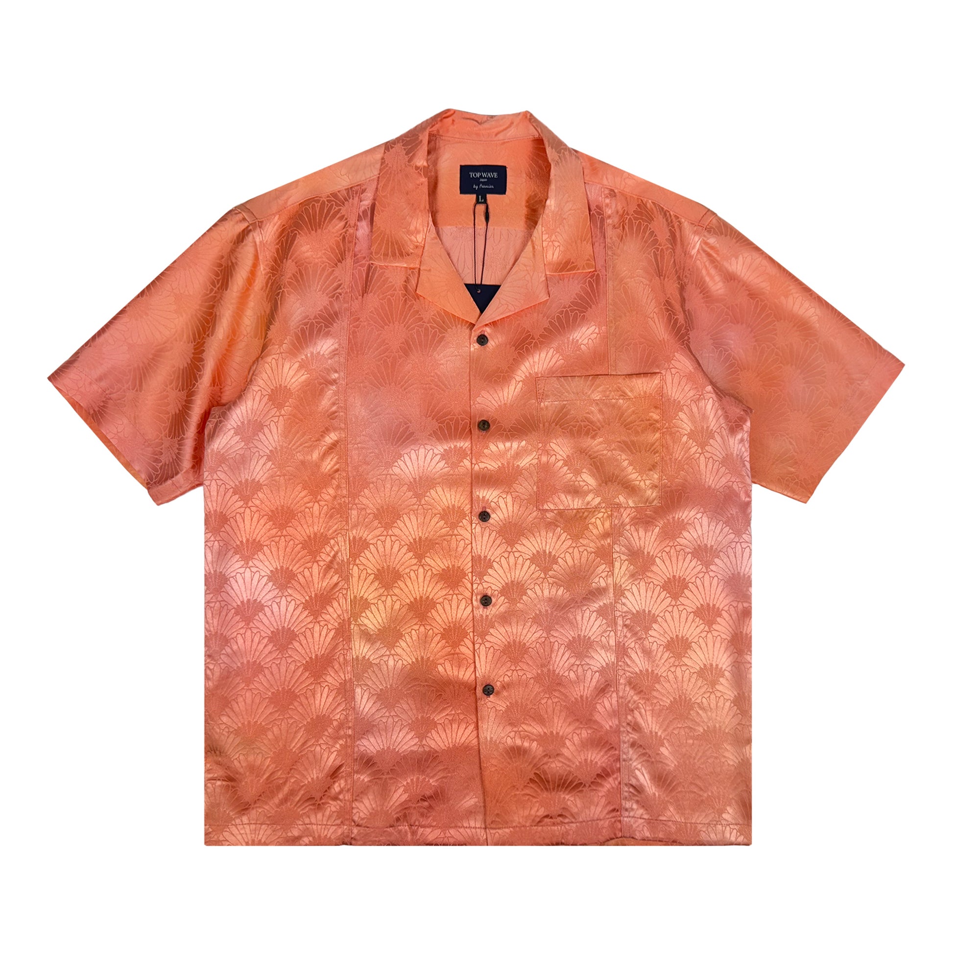 着物アロハシャツ メンズ L AHVN-L351-1