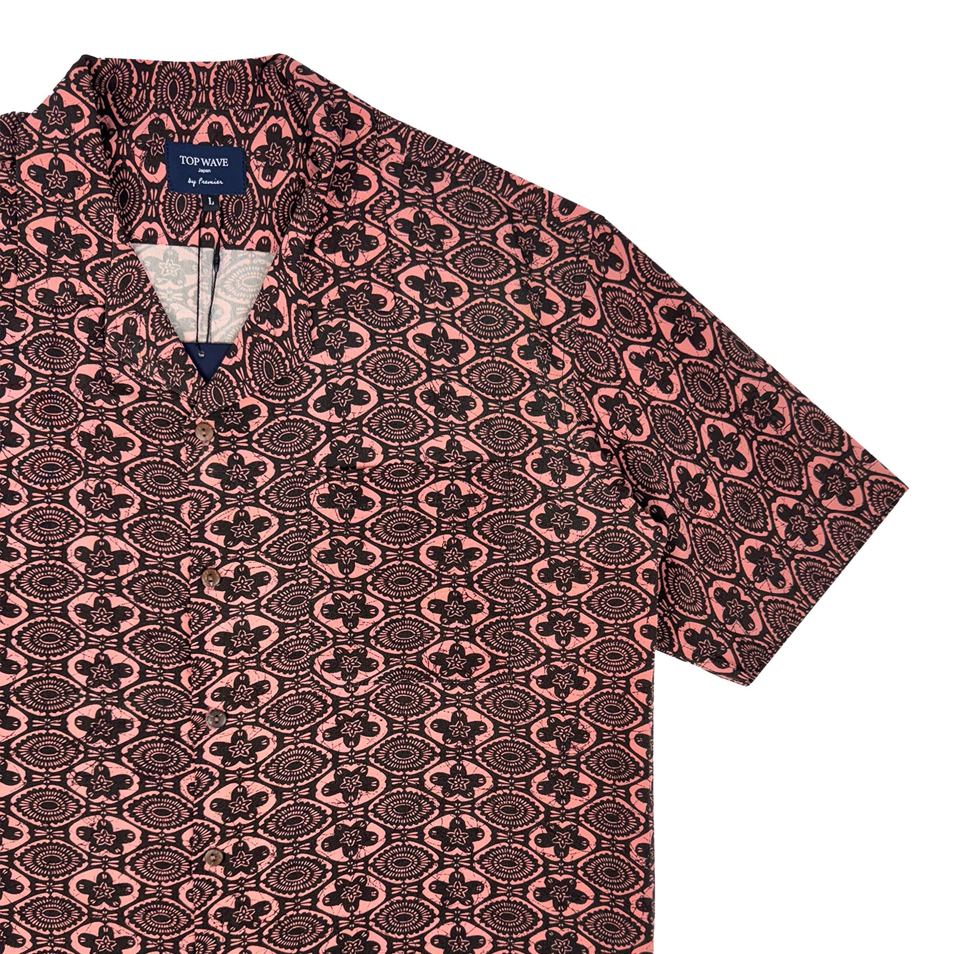 着物アロハシャツ メンズ L AHVN-L354-4