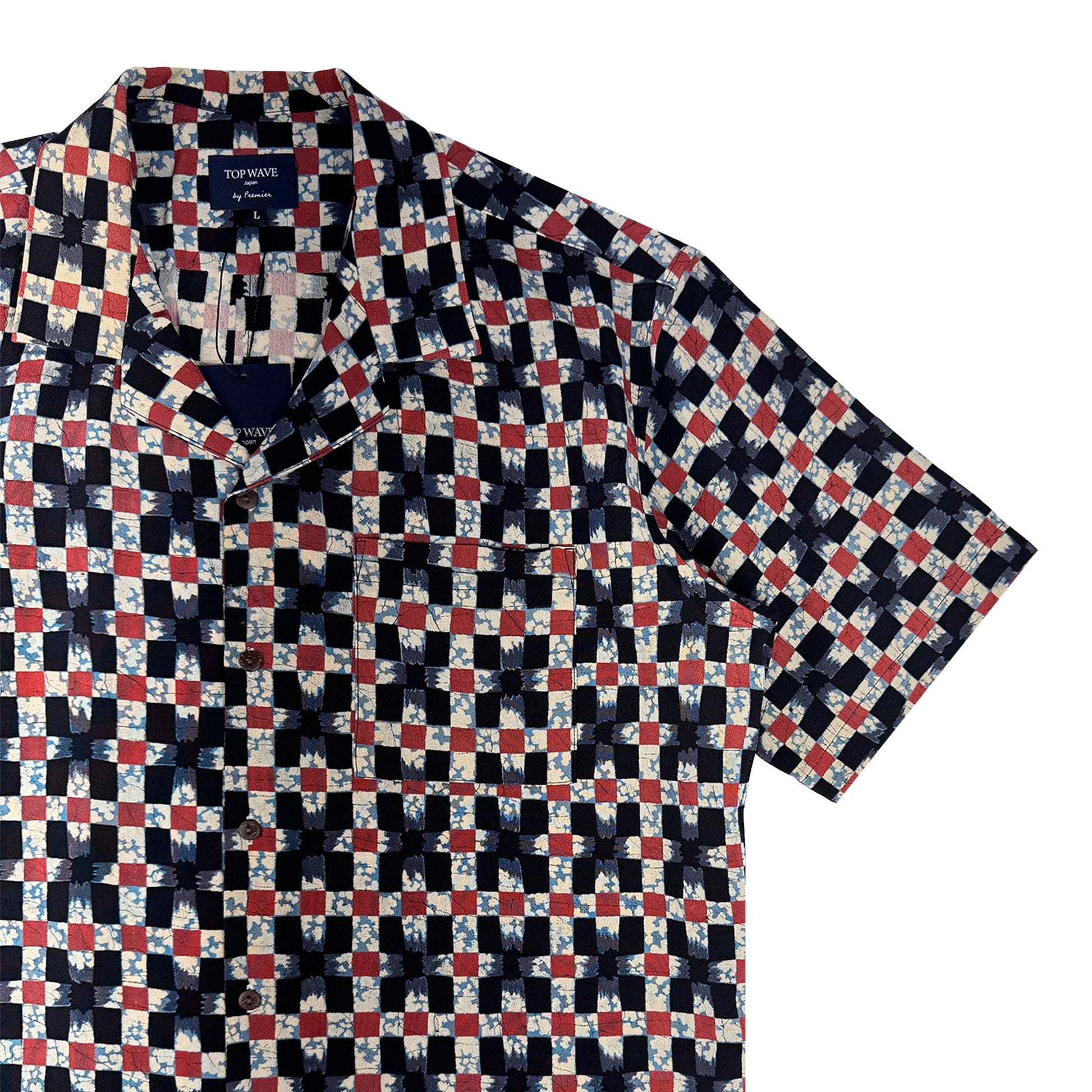 着物アロハシャツ メンズ L AHVN-L355-4