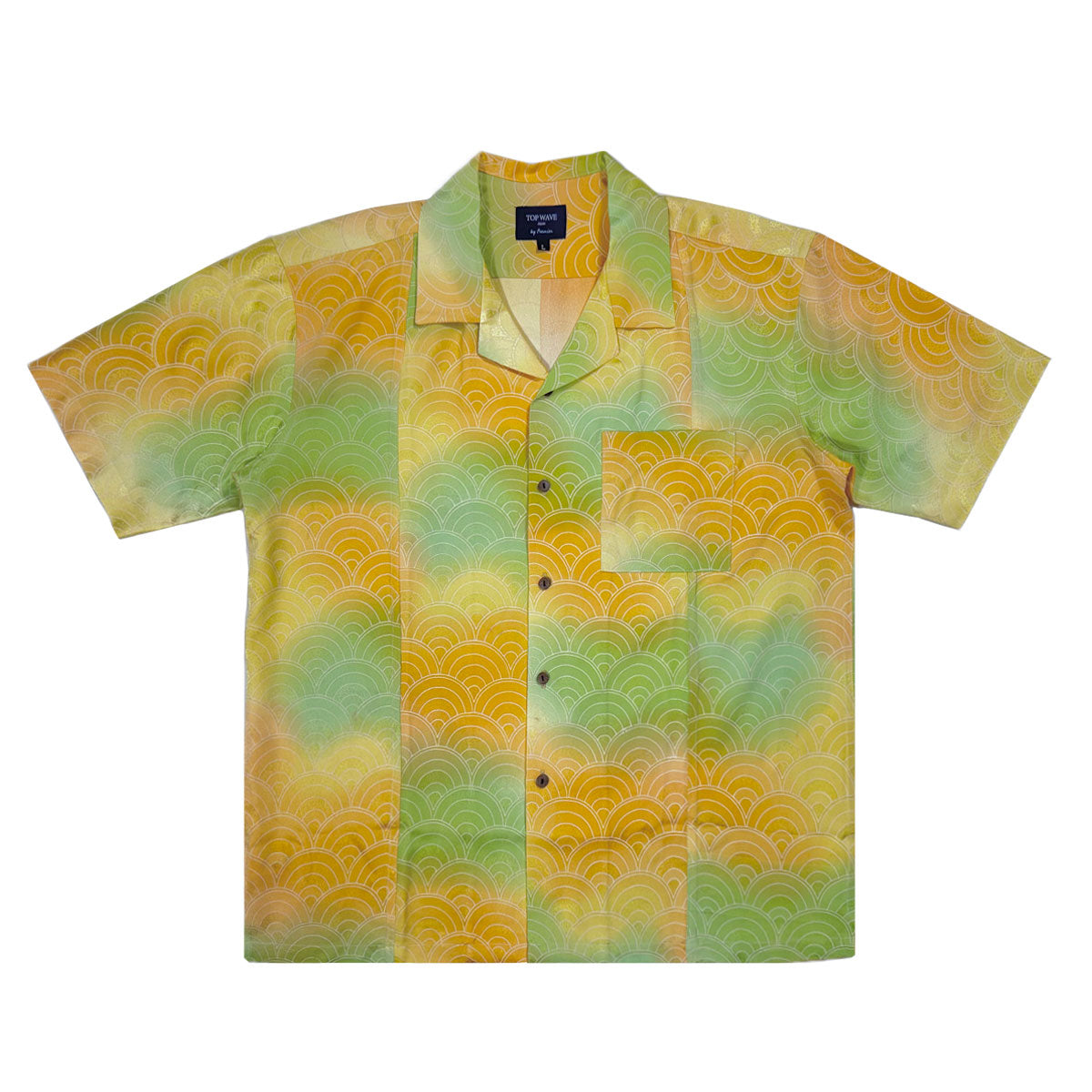 着物アロハシャツ メンズ L AHVN-L36-1