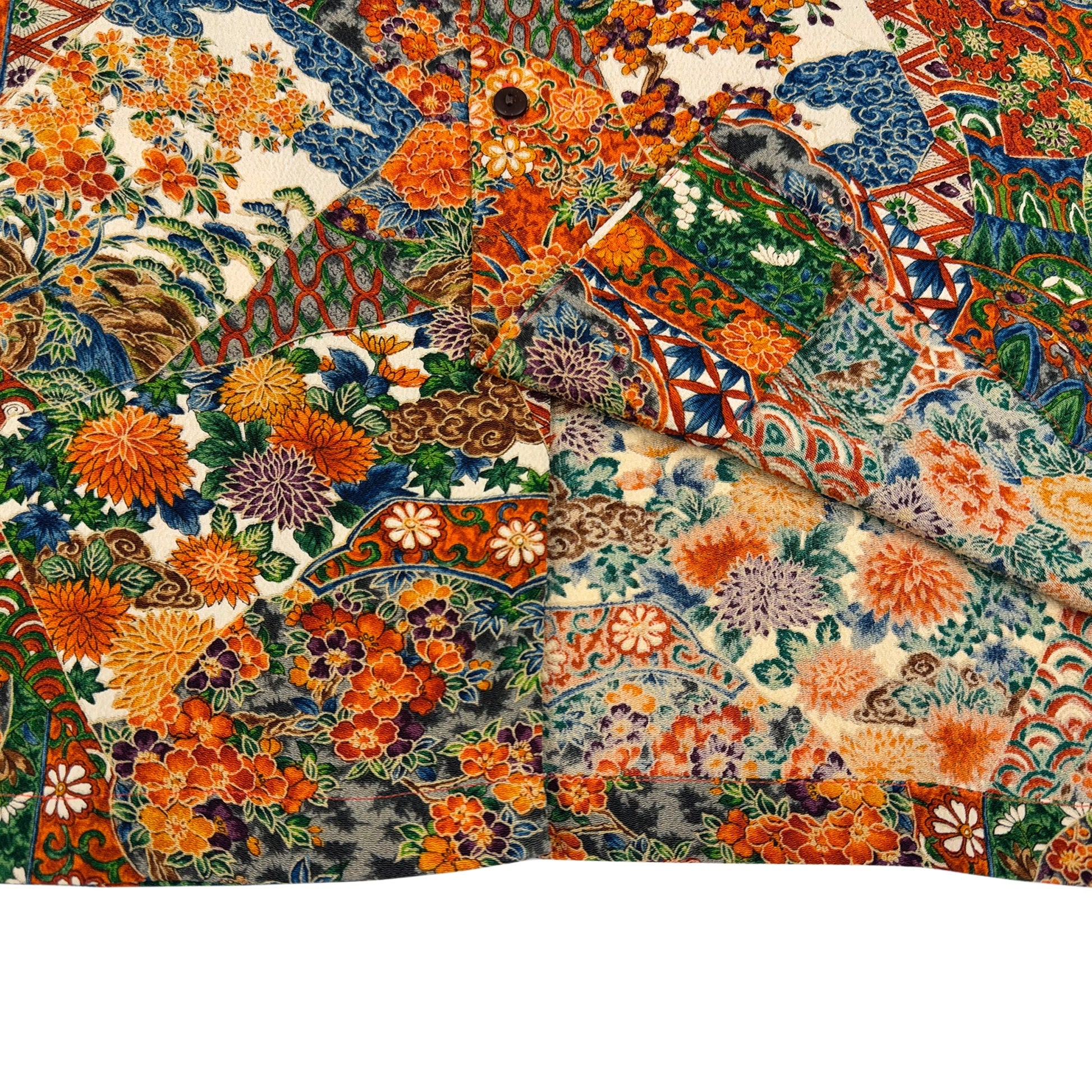 着物アロハシャツ メンズ L AHVN-L362-5