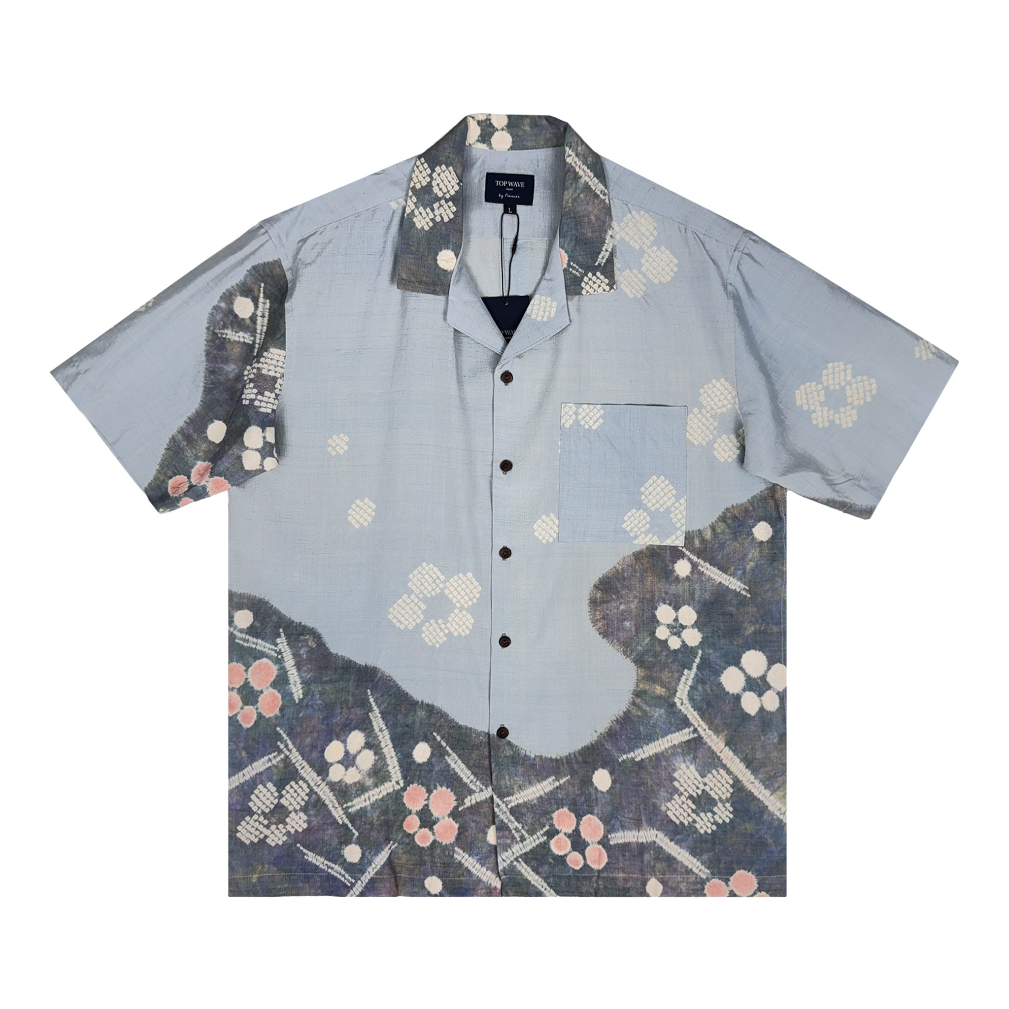 着物アロハシャツ メンズ L AHVN-L366-zoom-1