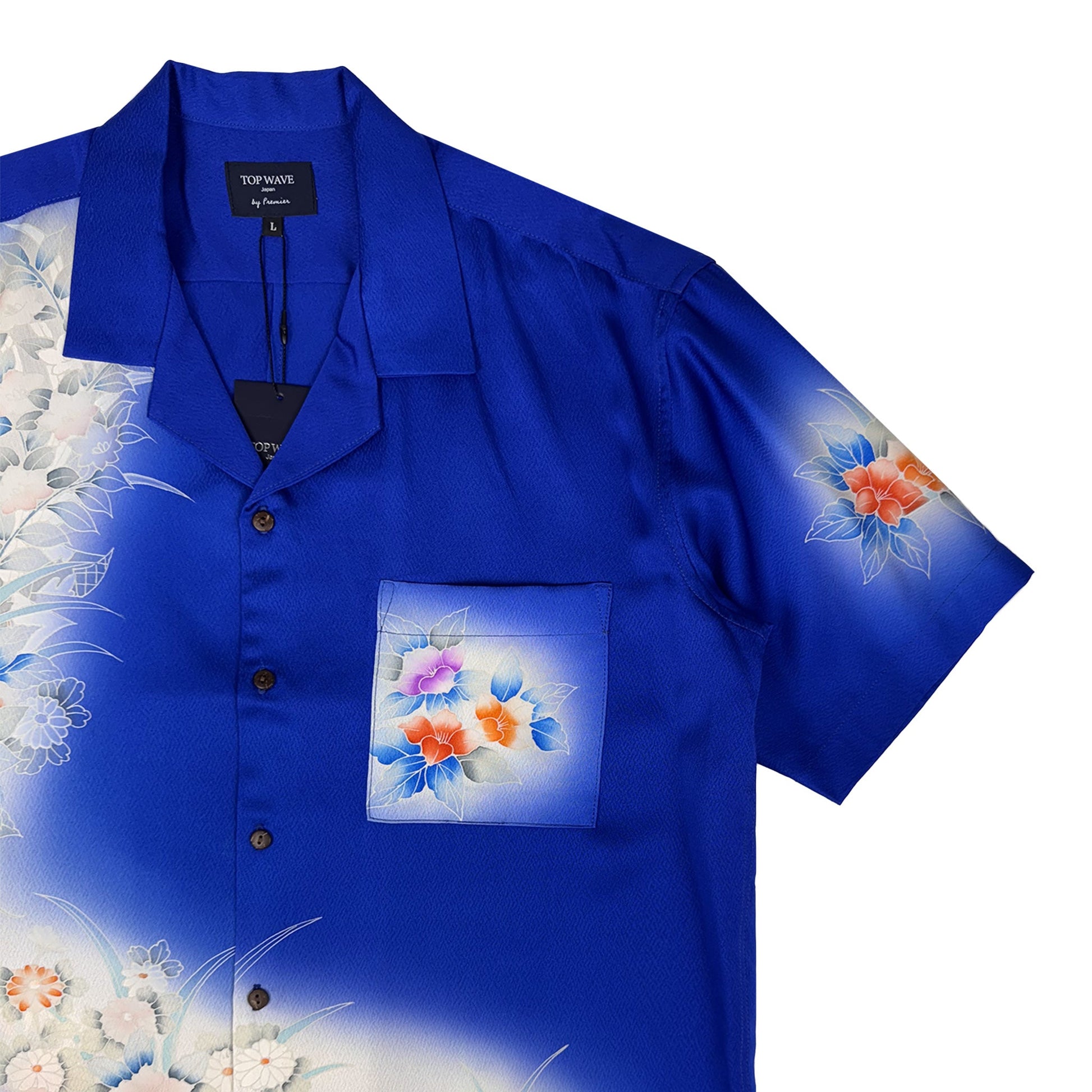 着物アロハシャツ メンズ L AHVN-L370-4