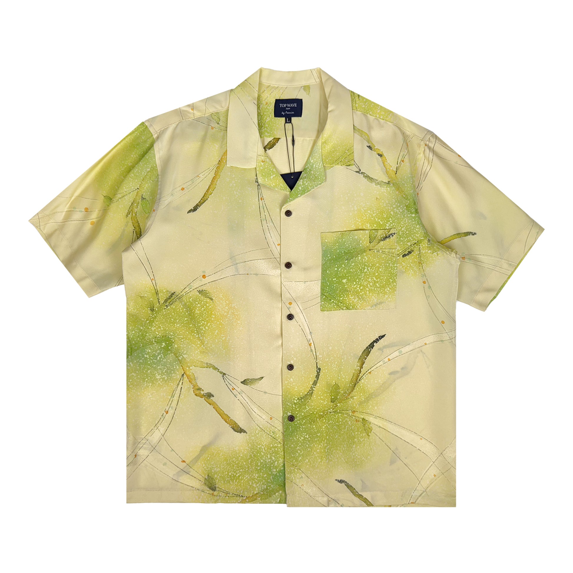 着物アロハシャツ メンズ L AHVN-L371-1