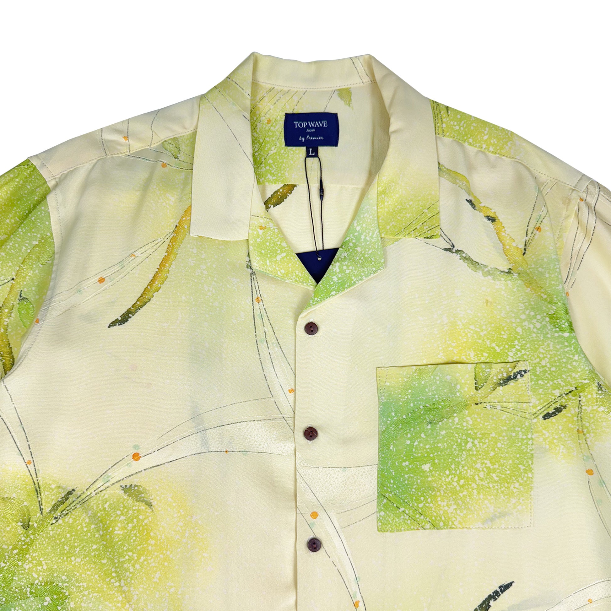 着物アロハシャツ メンズ L AHVN-L371-3