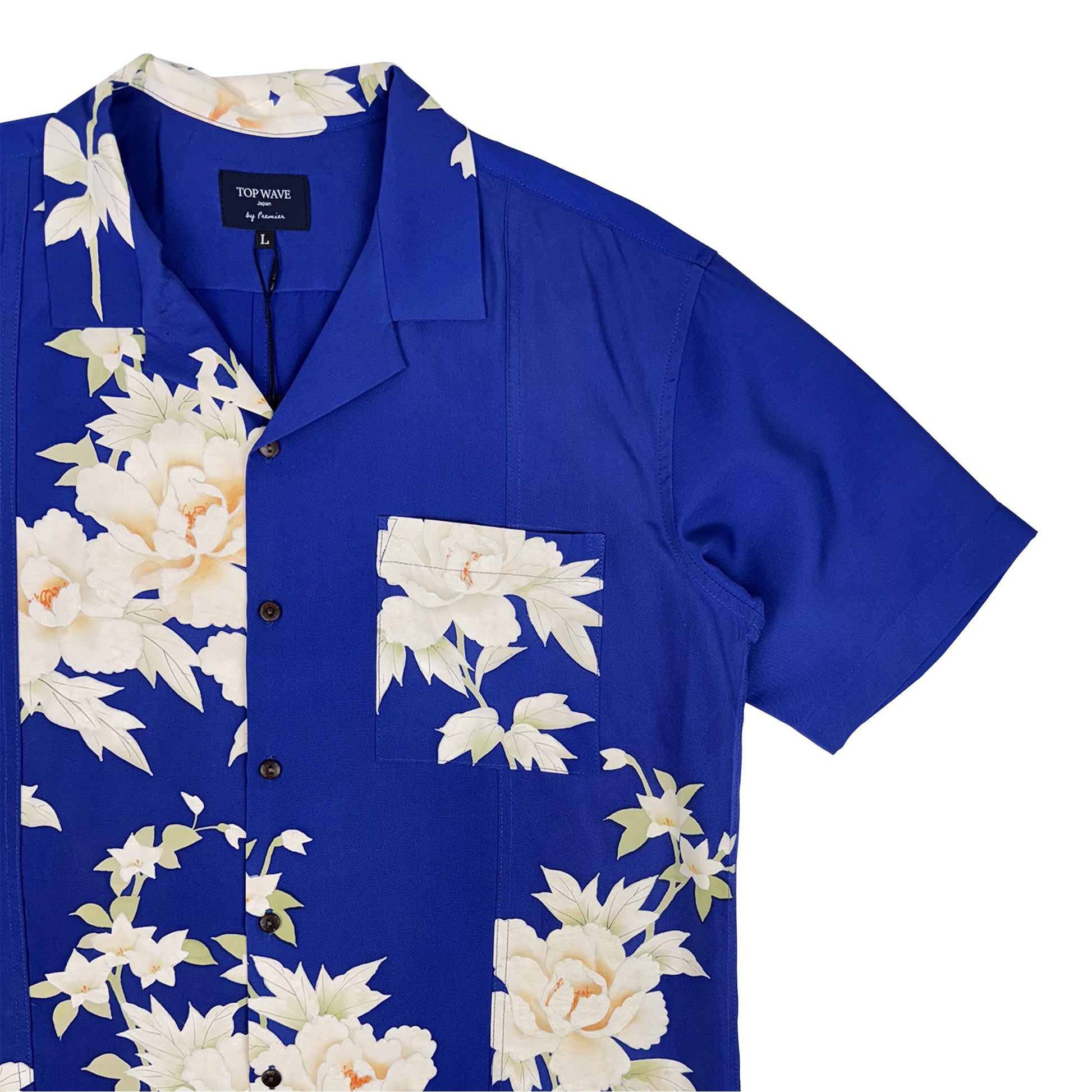 着物アロハシャツ メンズ L AHVN-L380-4