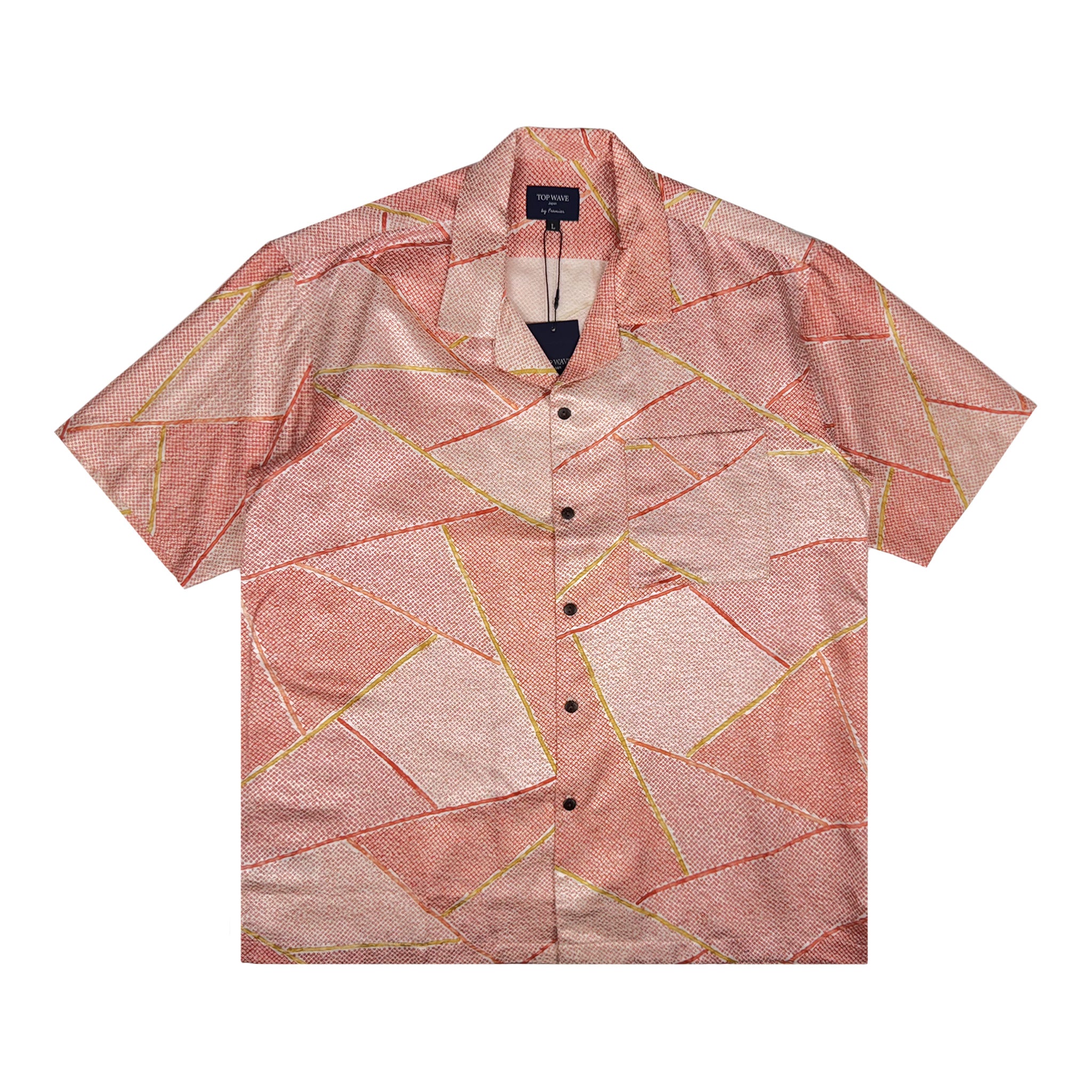 着物アロハシャツ メンズ L AHVN-L387-zoom-1