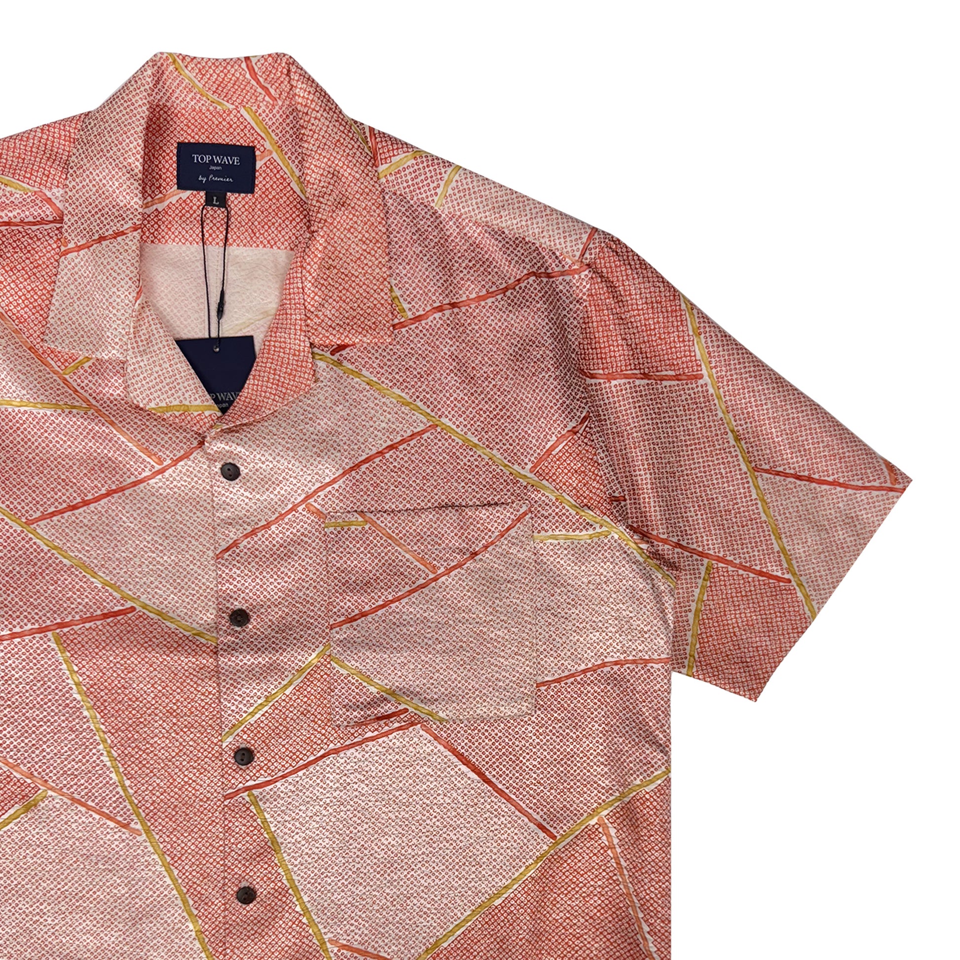 着物アロハシャツ メンズ L AHVN-L387-4