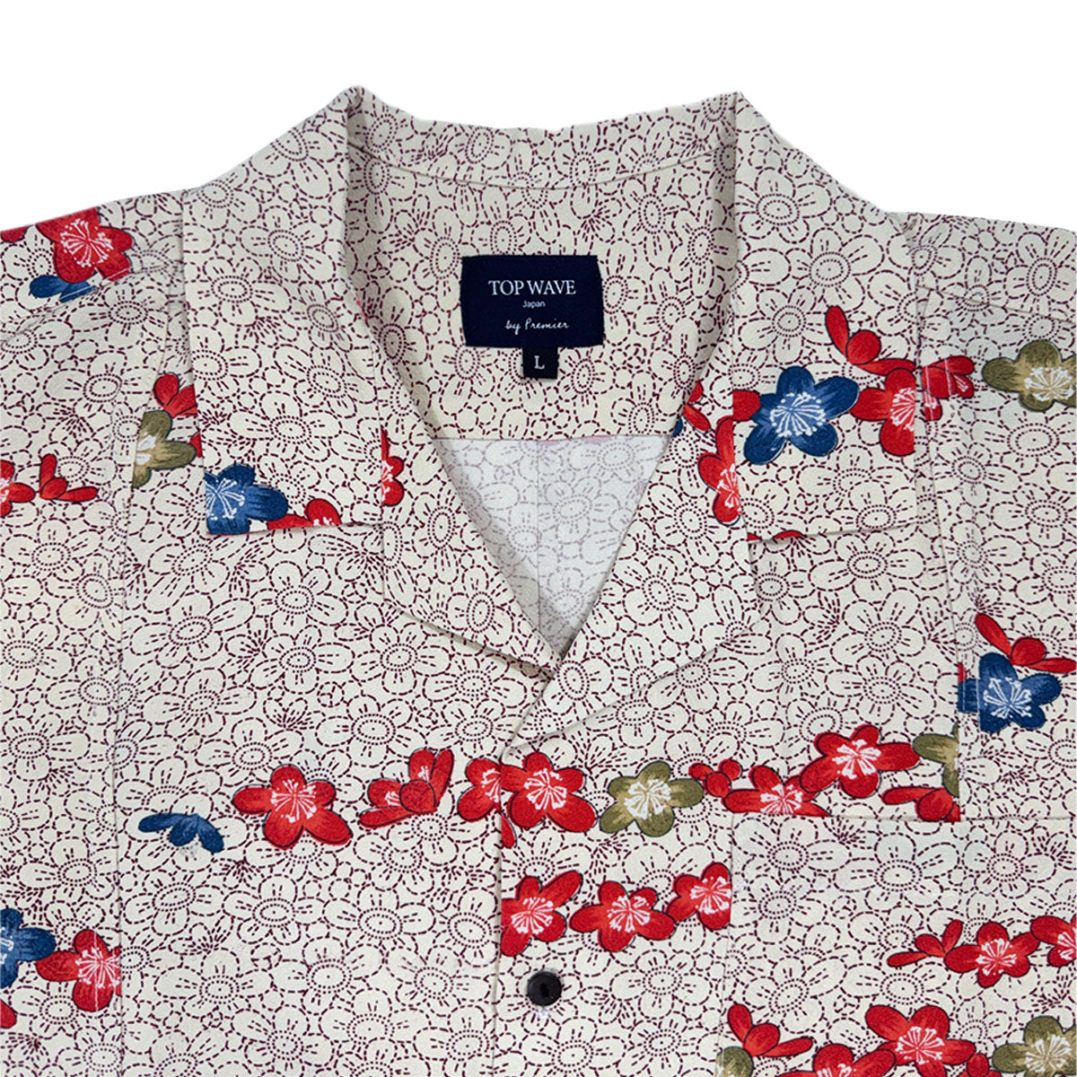 着物アロハシャツ メンズ L AHVN-L39-3