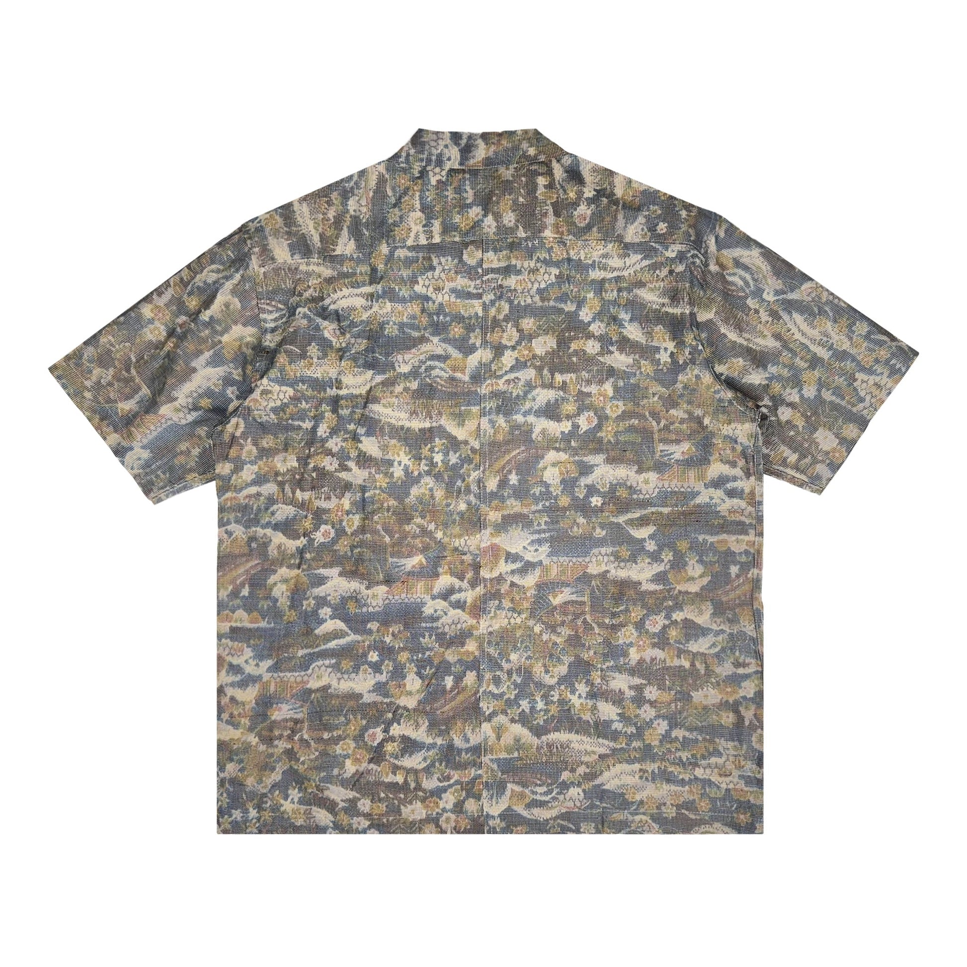 着物アロハシャツ メンズ L AHVN-L390-2