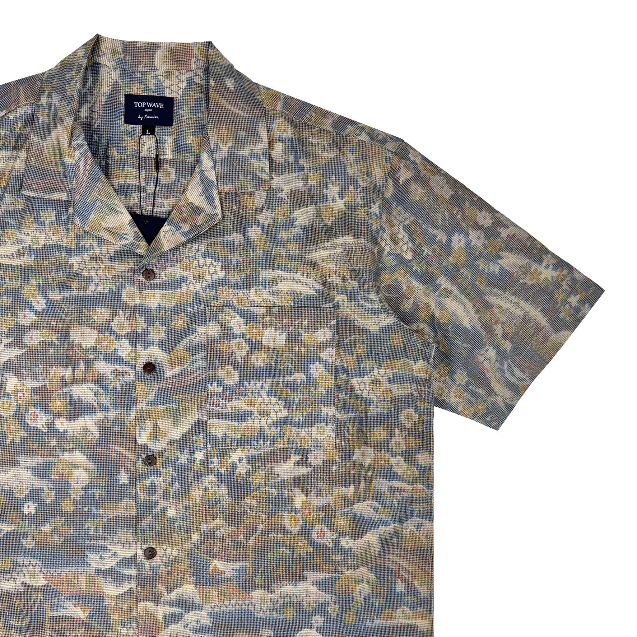 着物アロハシャツ メンズ L AHVN-L390-zoom-4