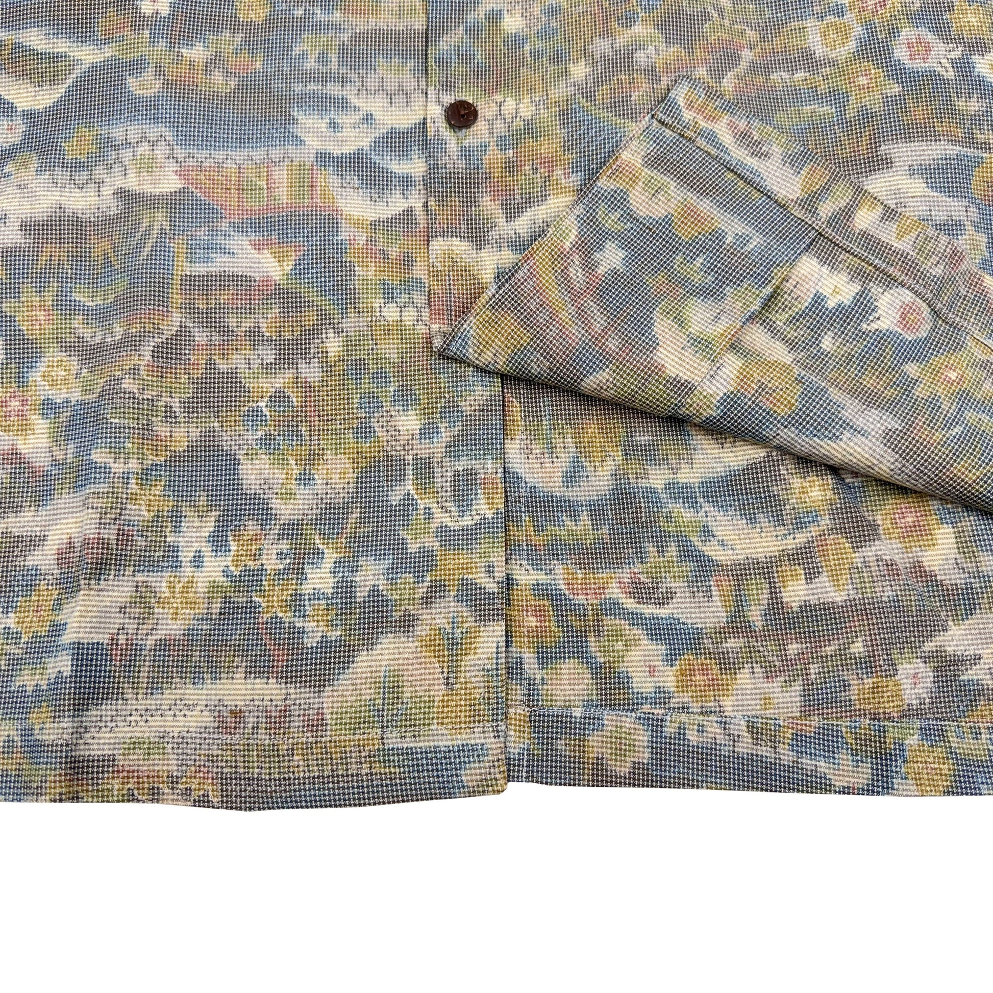 着物アロハシャツ メンズ L AHVN-L390-5