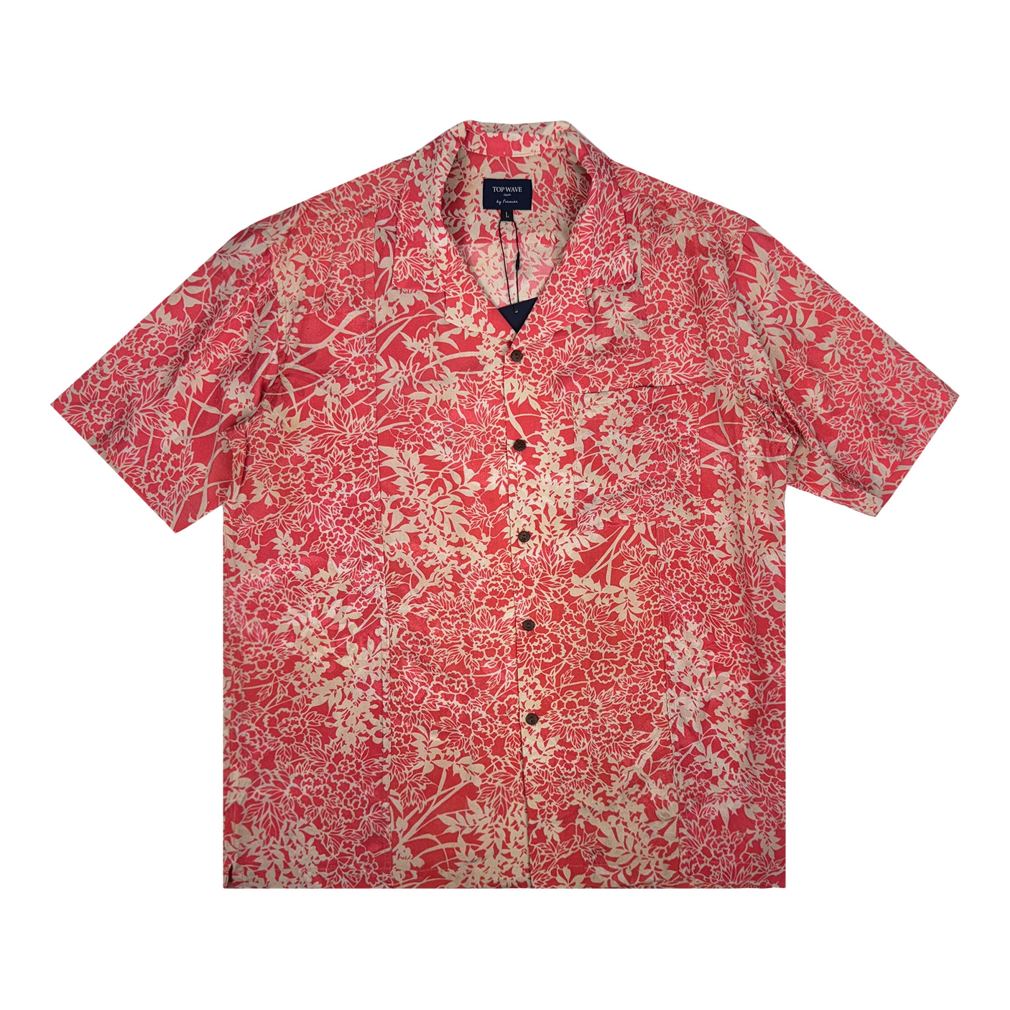 着物アロハシャツ メンズ L AHVN-L391