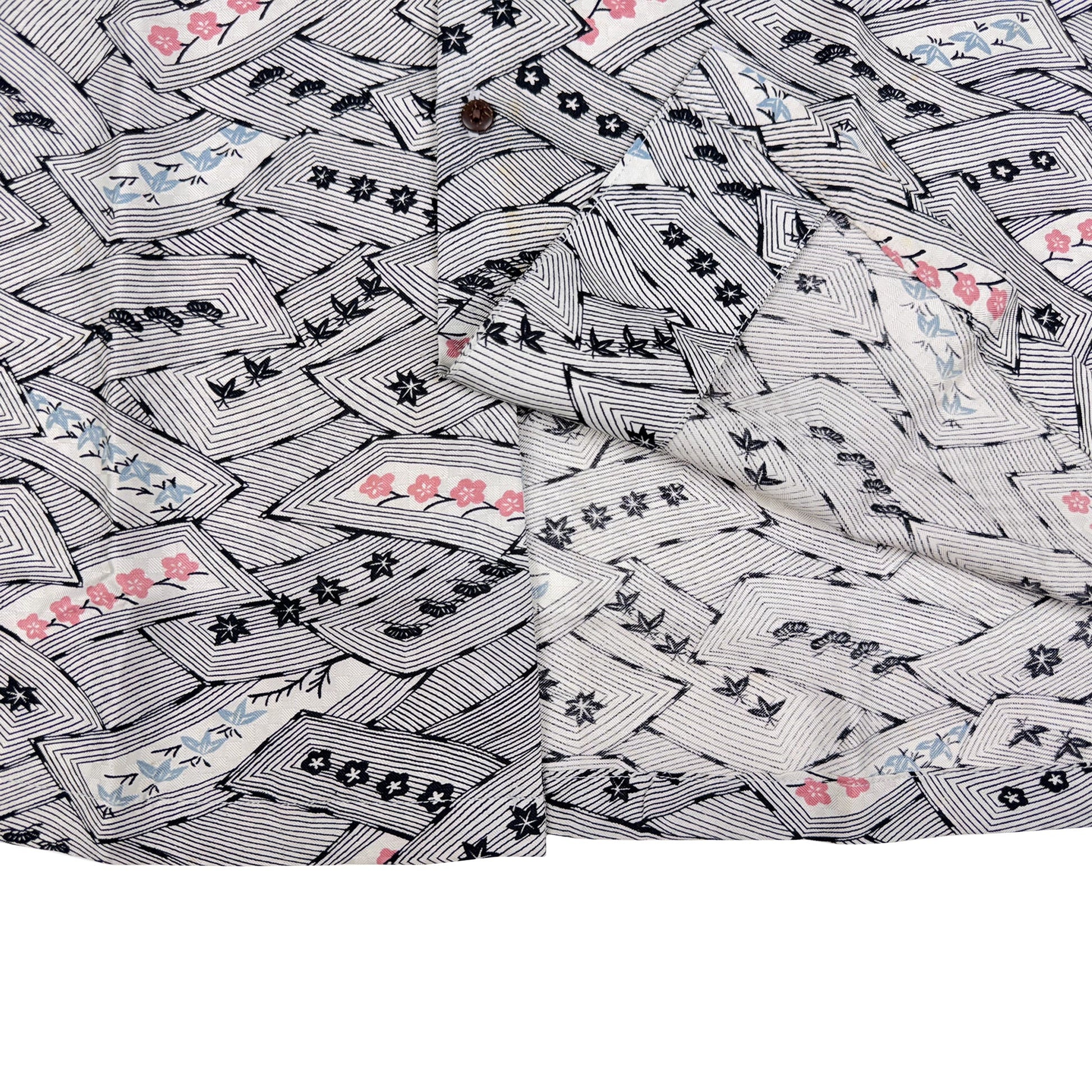 着物アロハシャツ メンズ L AHVN-L396-5