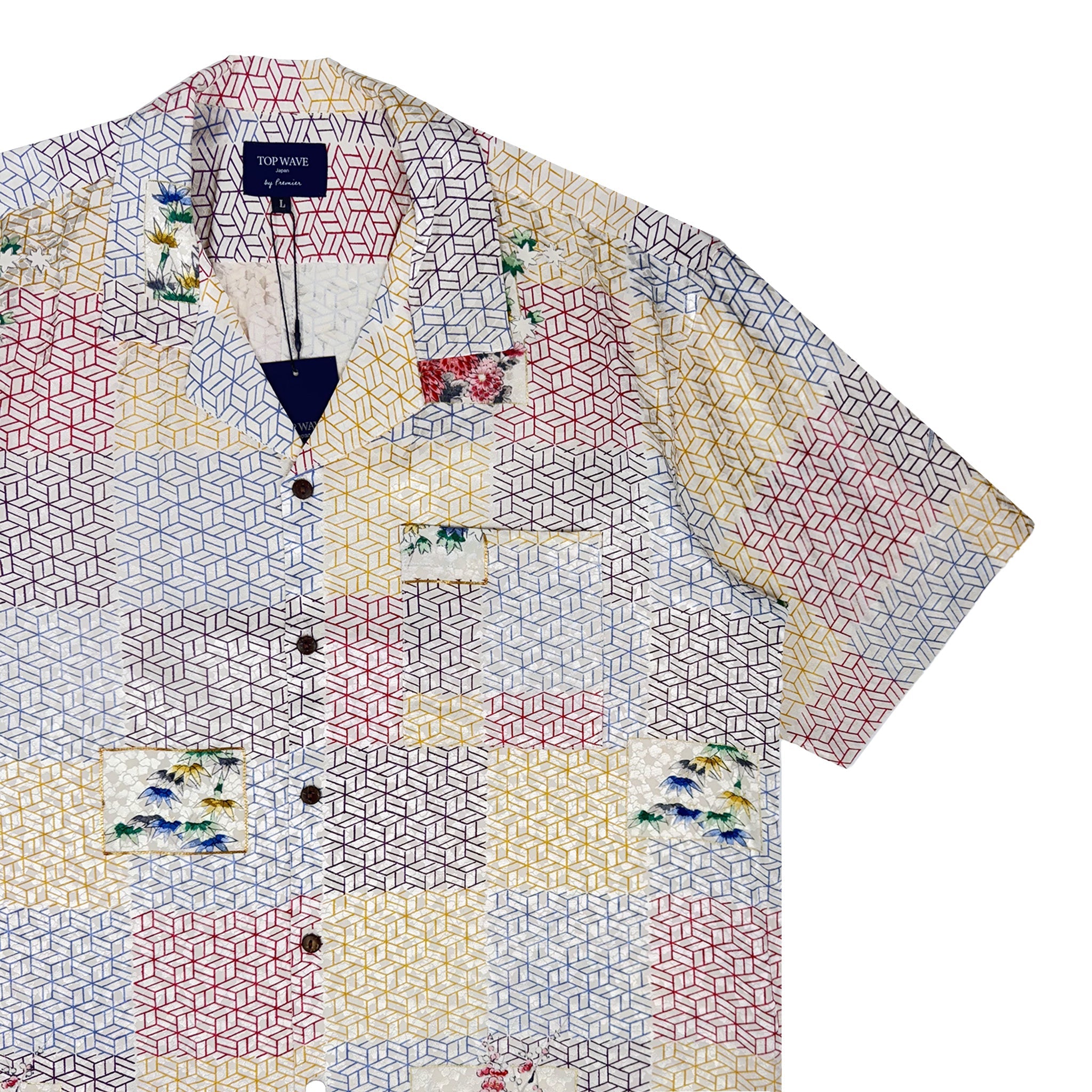 着物アロハシャツ メンズ L AHVN-L397-zoom-4