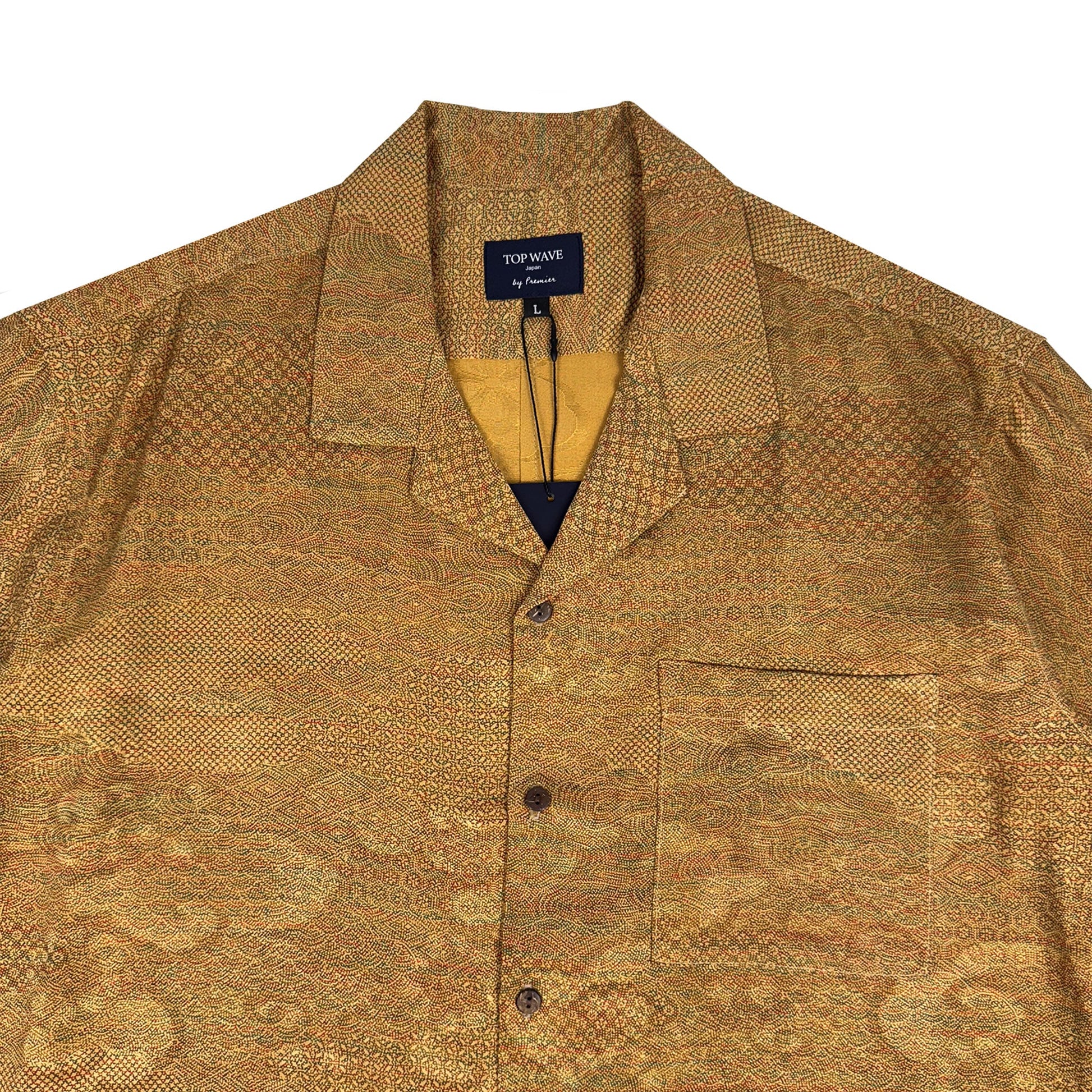 着物アロハシャツ メンズ L AHVN-L398-3