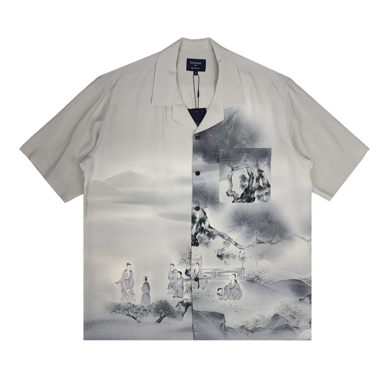 着物アロハシャツ メンズ L AHVN-L403-zoom-