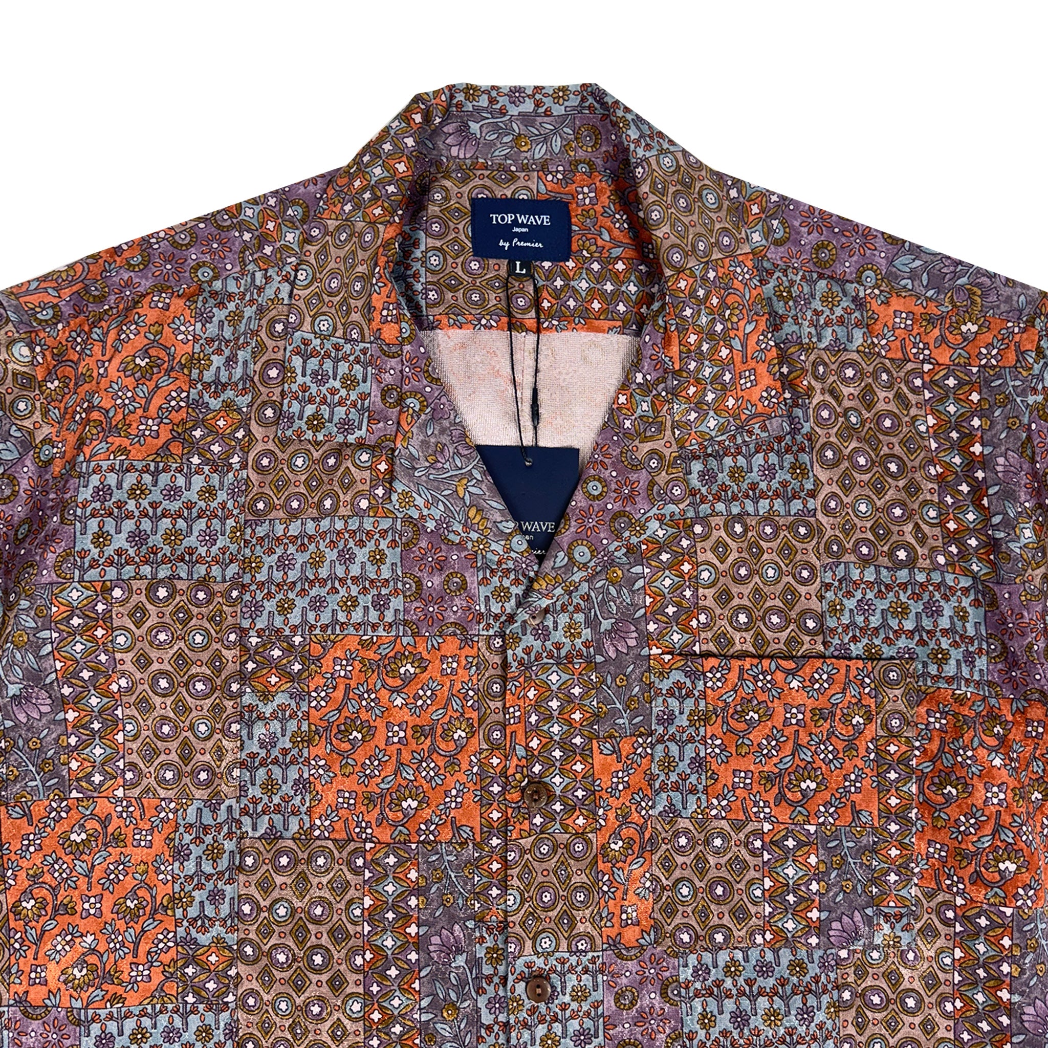 着物アロハシャツ メンズ L AHVN-L407-zoom-3