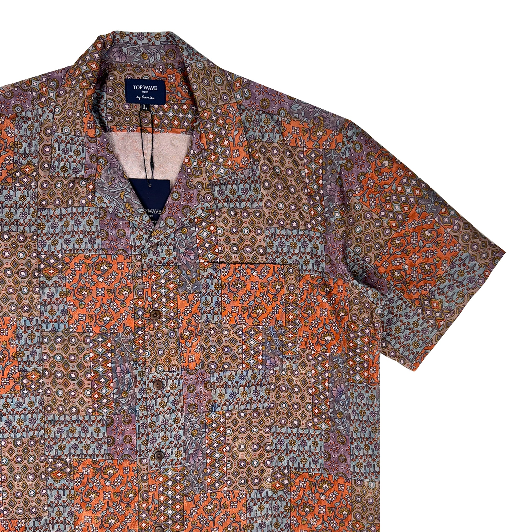 着物アロハシャツ メンズ L AHVN-L407-zoom-4