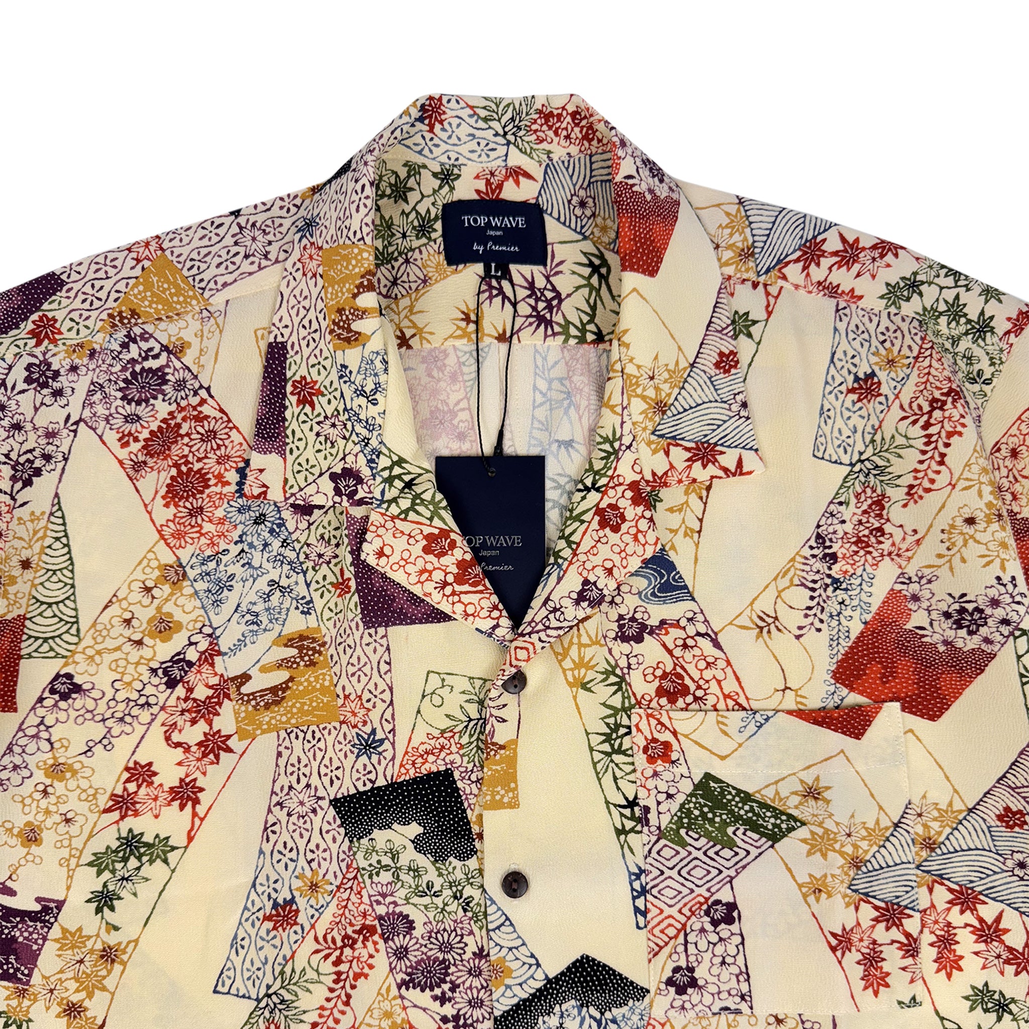 着物アロハシャツ メンズ L AHVN-L409-zoom-3