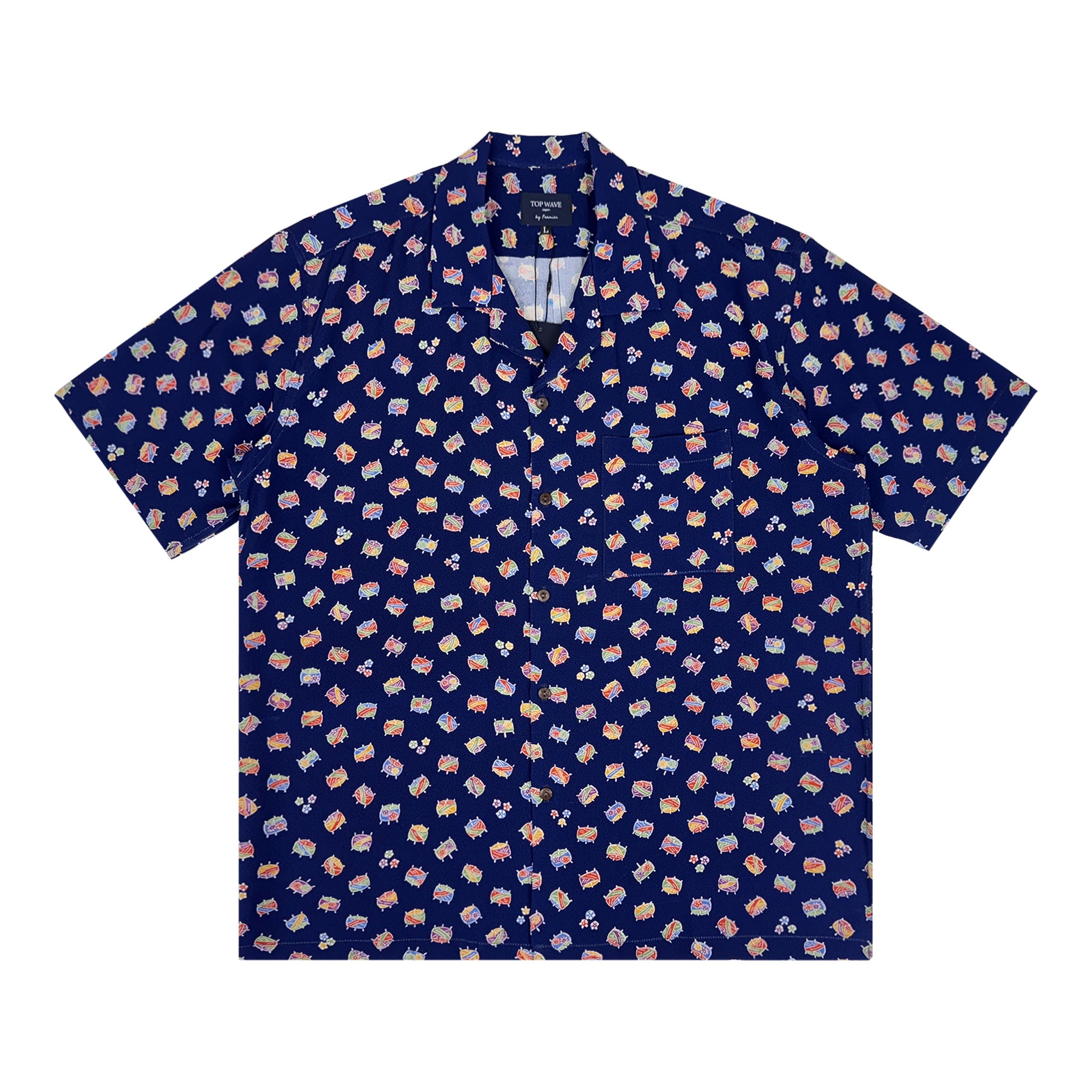 着物アロハシャツ メンズ L AHVN-L414-zoom-1