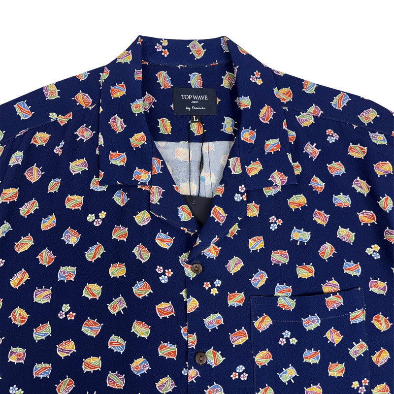 着物アロハシャツ メンズ L AHVN-L414-zoom-