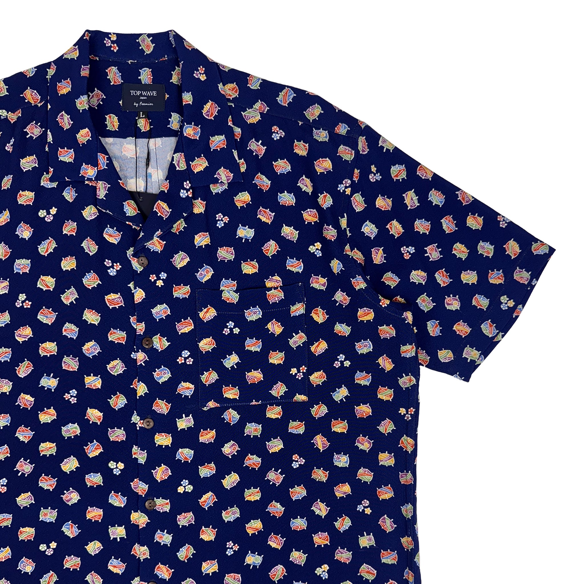 着物アロハシャツ メンズ L AHVN-L414-zoom-4