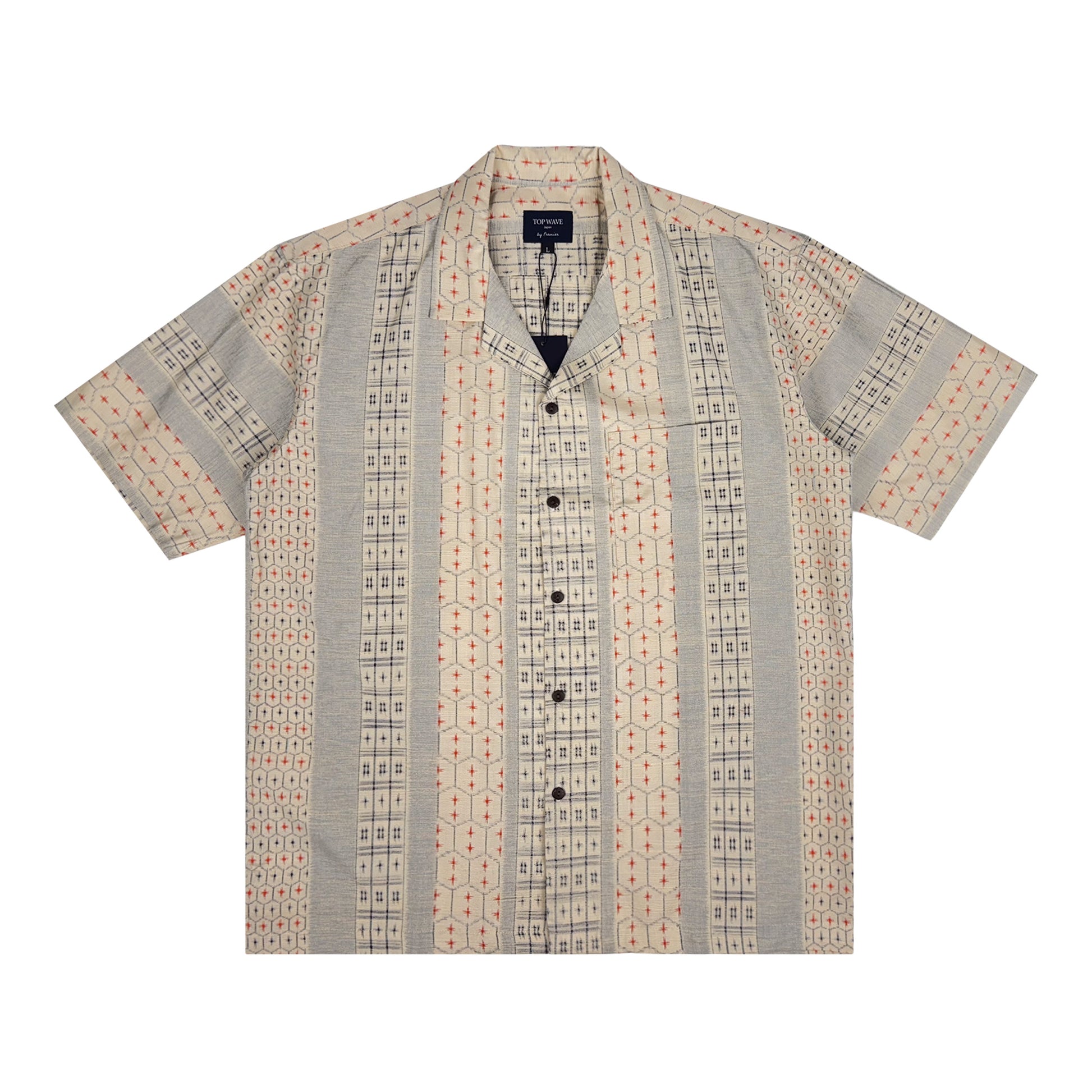 着物アロハシャツ メンズ L AHVN-L415-1