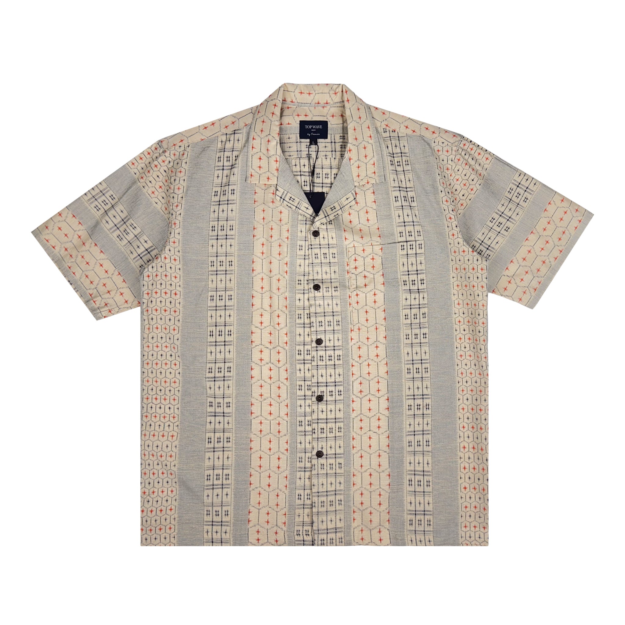 着物アロハシャツ メンズ L AHVN-L415