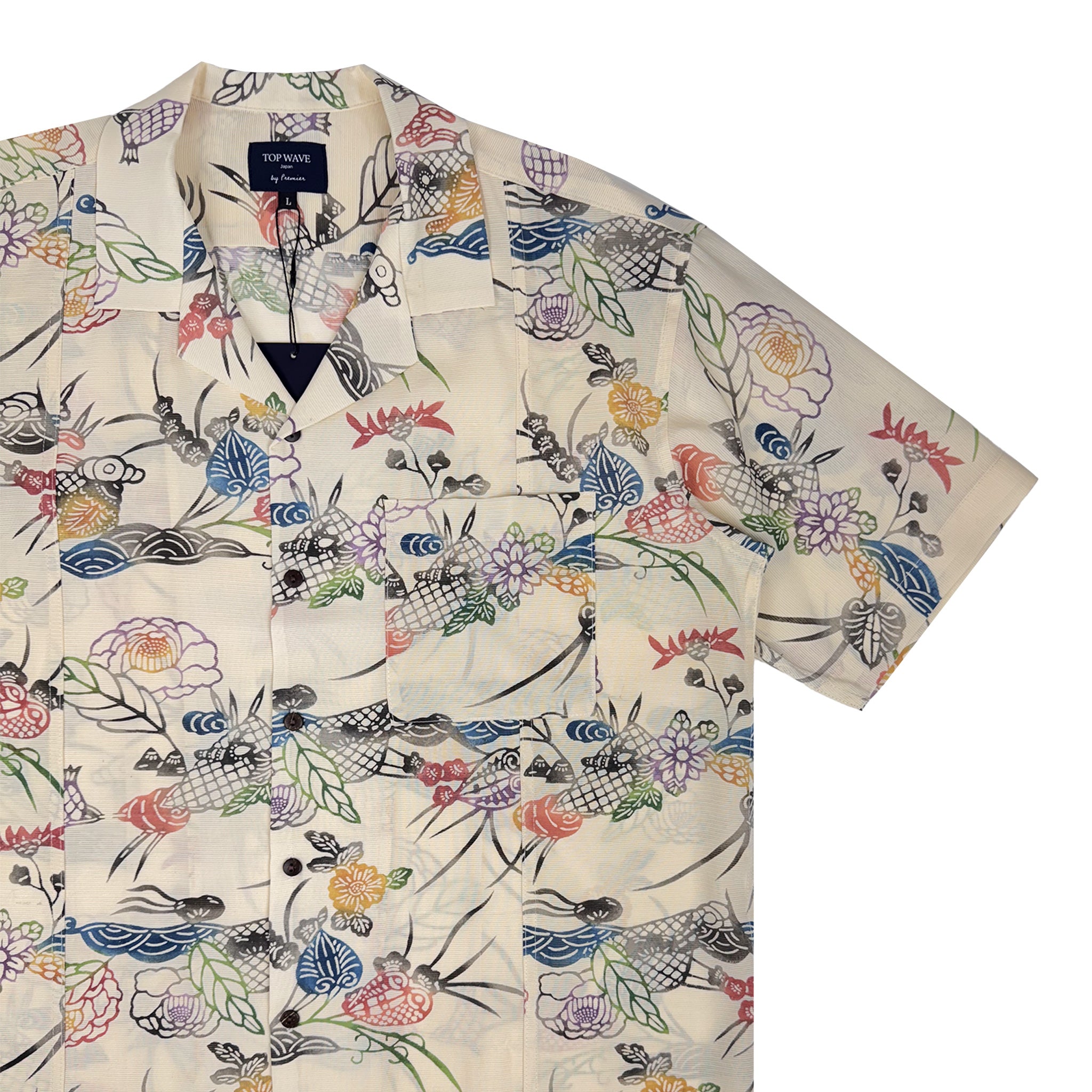 着物アロハシャツ メンズ L AHVN-L417-zoom-4