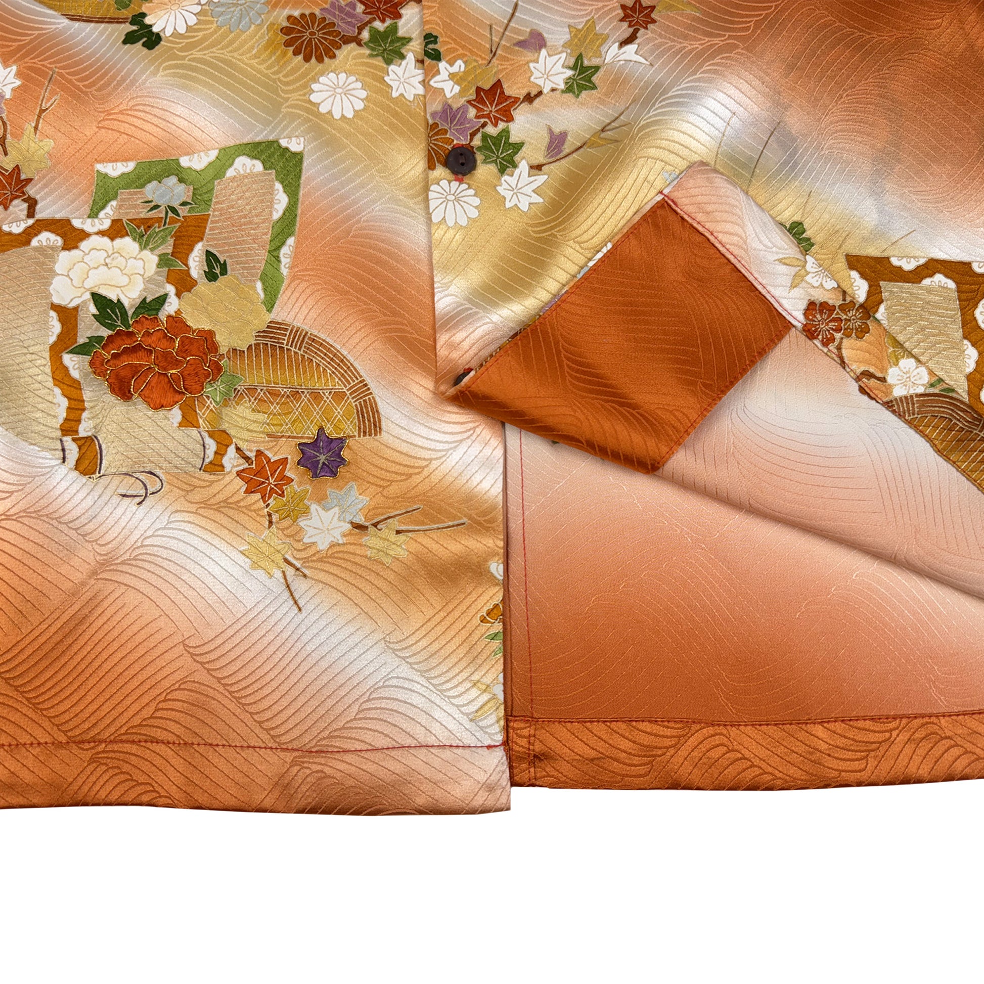 着物アロハシャツ メンズ L AHVN-L421-5