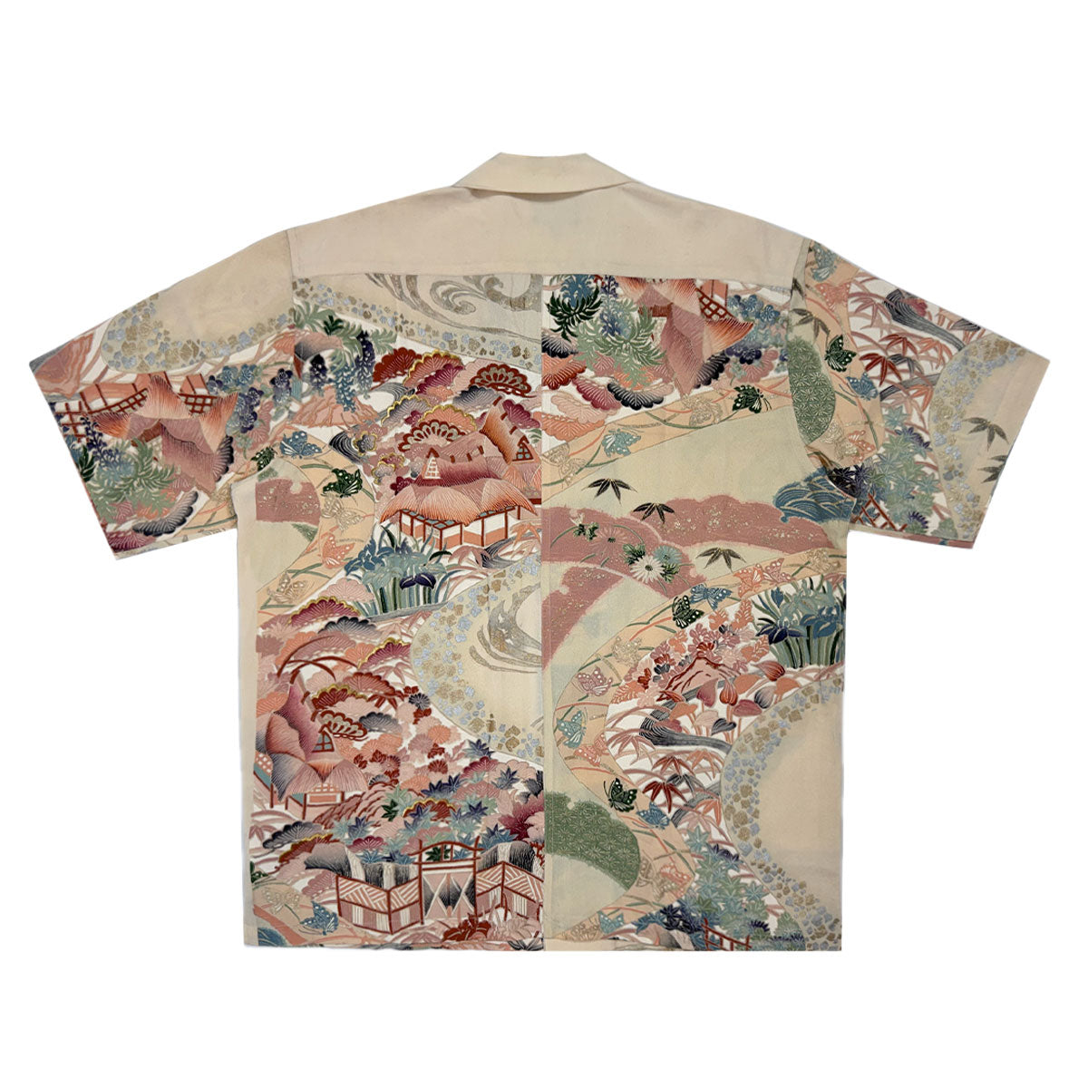 着物アロハシャツ メンズ L AHVN-L46-2