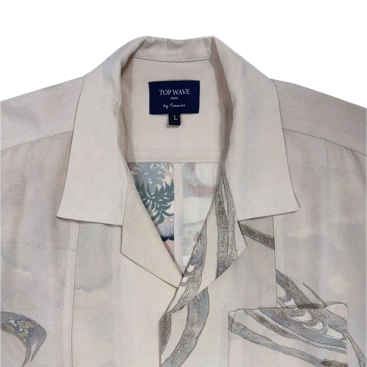 着物アロハシャツ メンズ L AHVN-L46-3