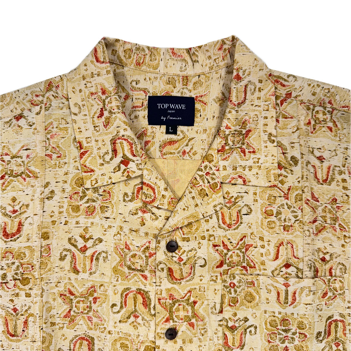 着物アロハシャツ メンズ L AHVN-L47-3