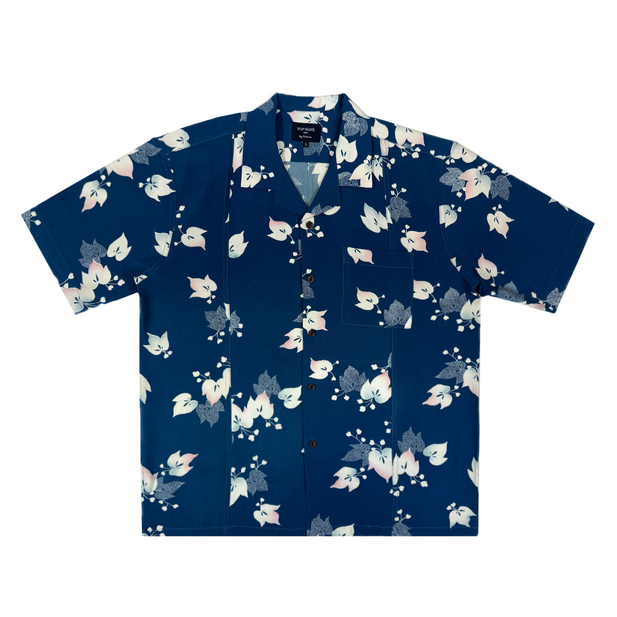 Camisa Aloha Kimono Talla L [AHVN-L52]