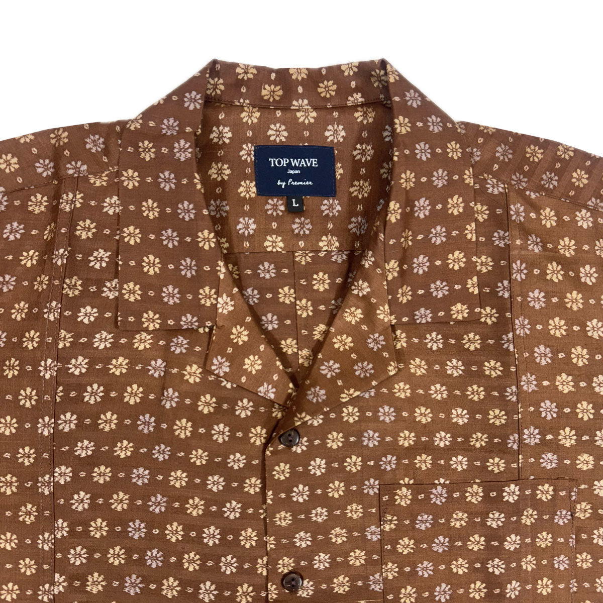 着物アロハシャツ メンズ L AHVN-L58-3