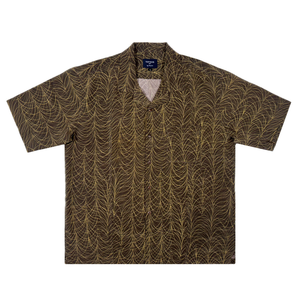 着物アロハシャツ メンズ L AHVN-L67