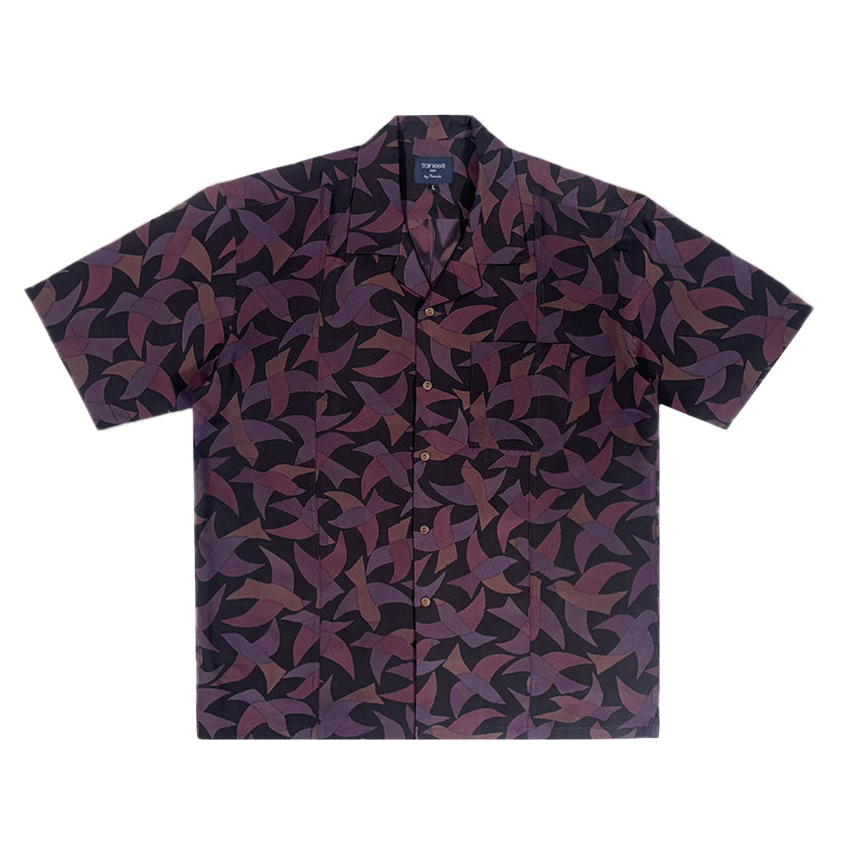 着物アロハシャツ メンズ L AHVN-L69