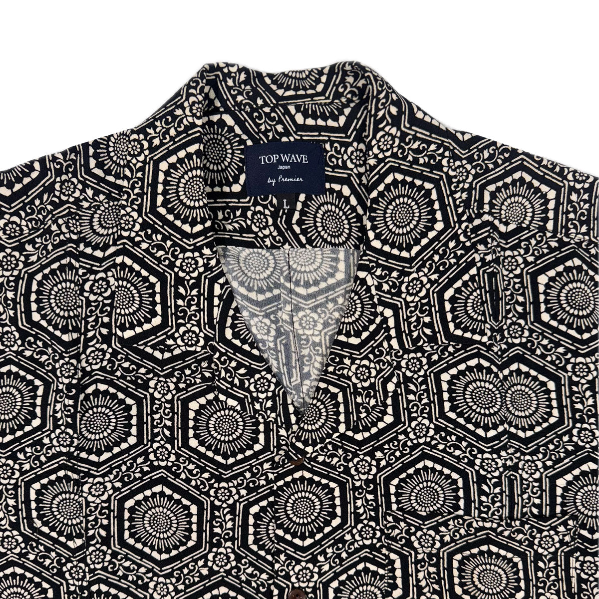 着物アロハシャツ メンズ L AHVN-L72-3