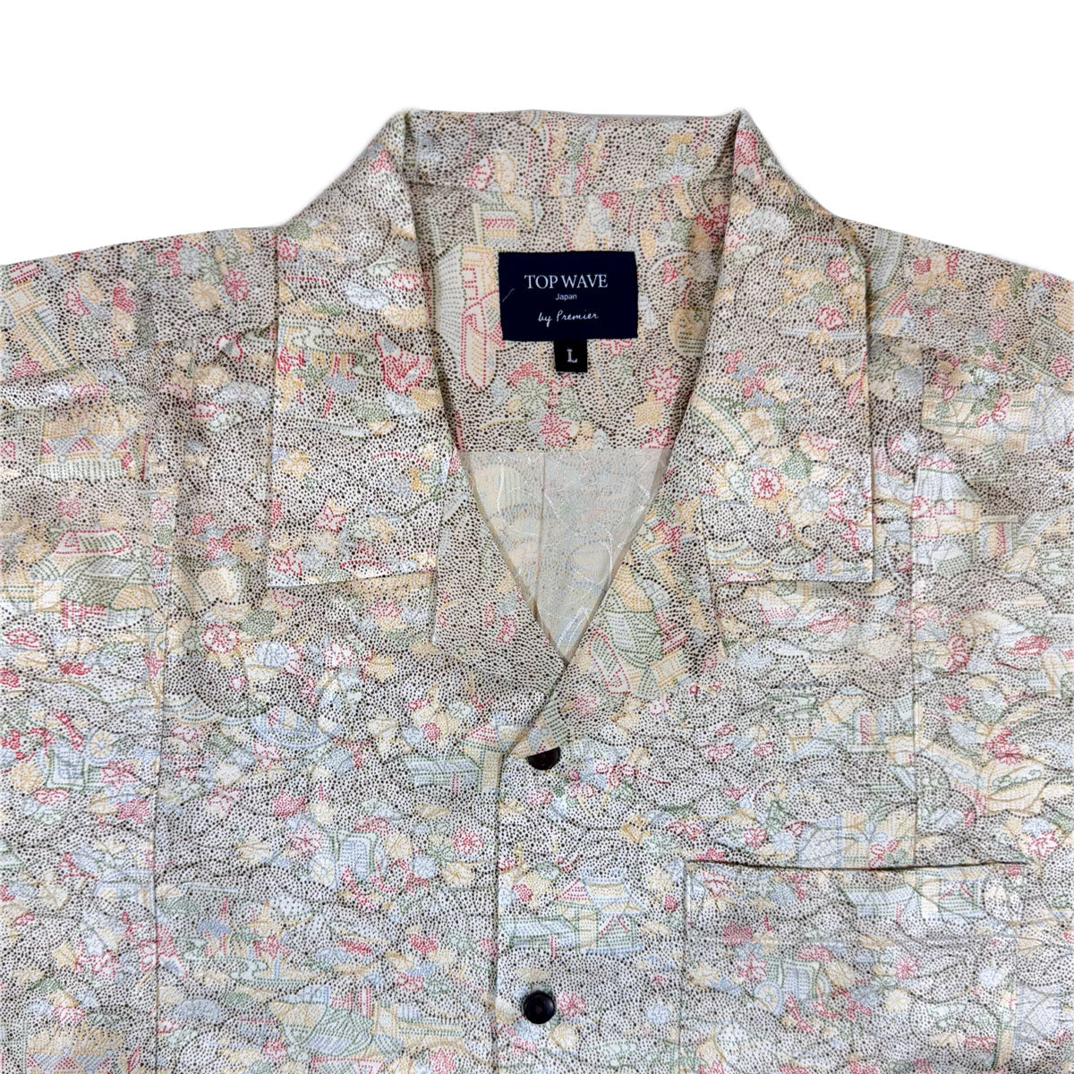 着物アロハシャツ メンズ L AHVN-L77-zoom-3