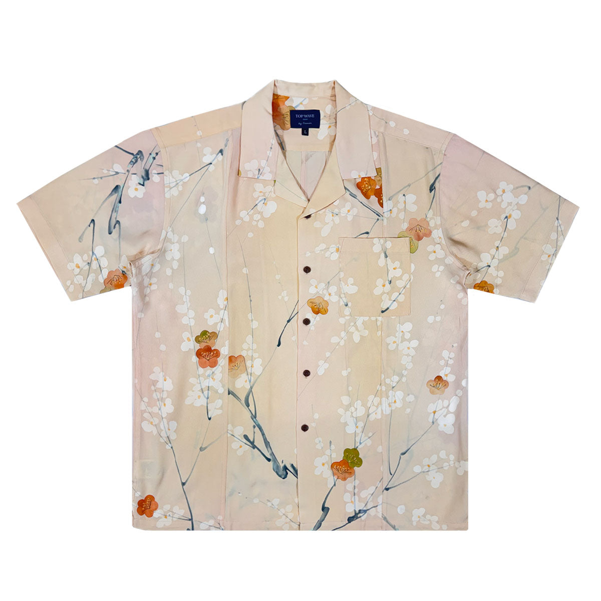 着物アロハシャツ メンズ L AHVN-L81-1