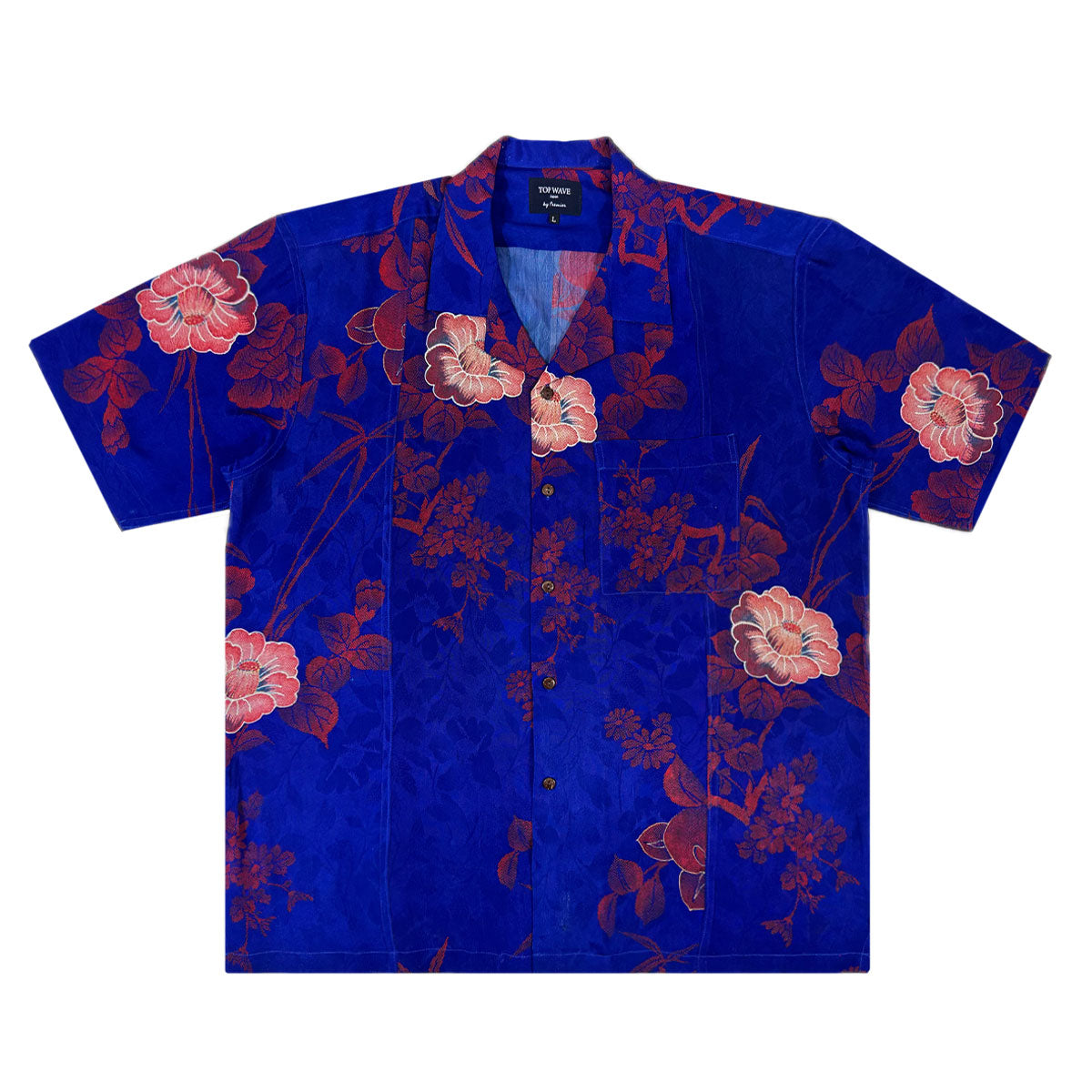 着物アロハシャツ メンズ L AHVN-L90-zoom-1