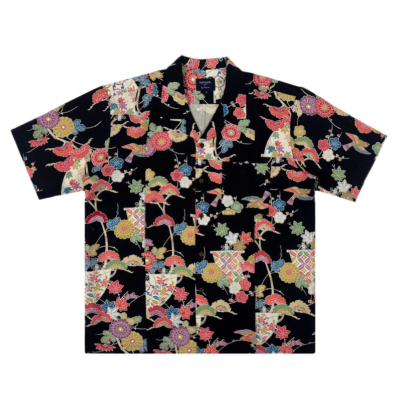 着物アロハシャツ メンズ L AHVN-L98-zoom-