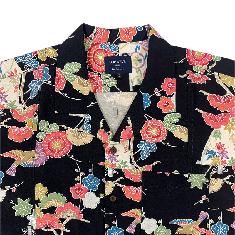 着物アロハシャツ メンズ L AHVN-L98-zoom-